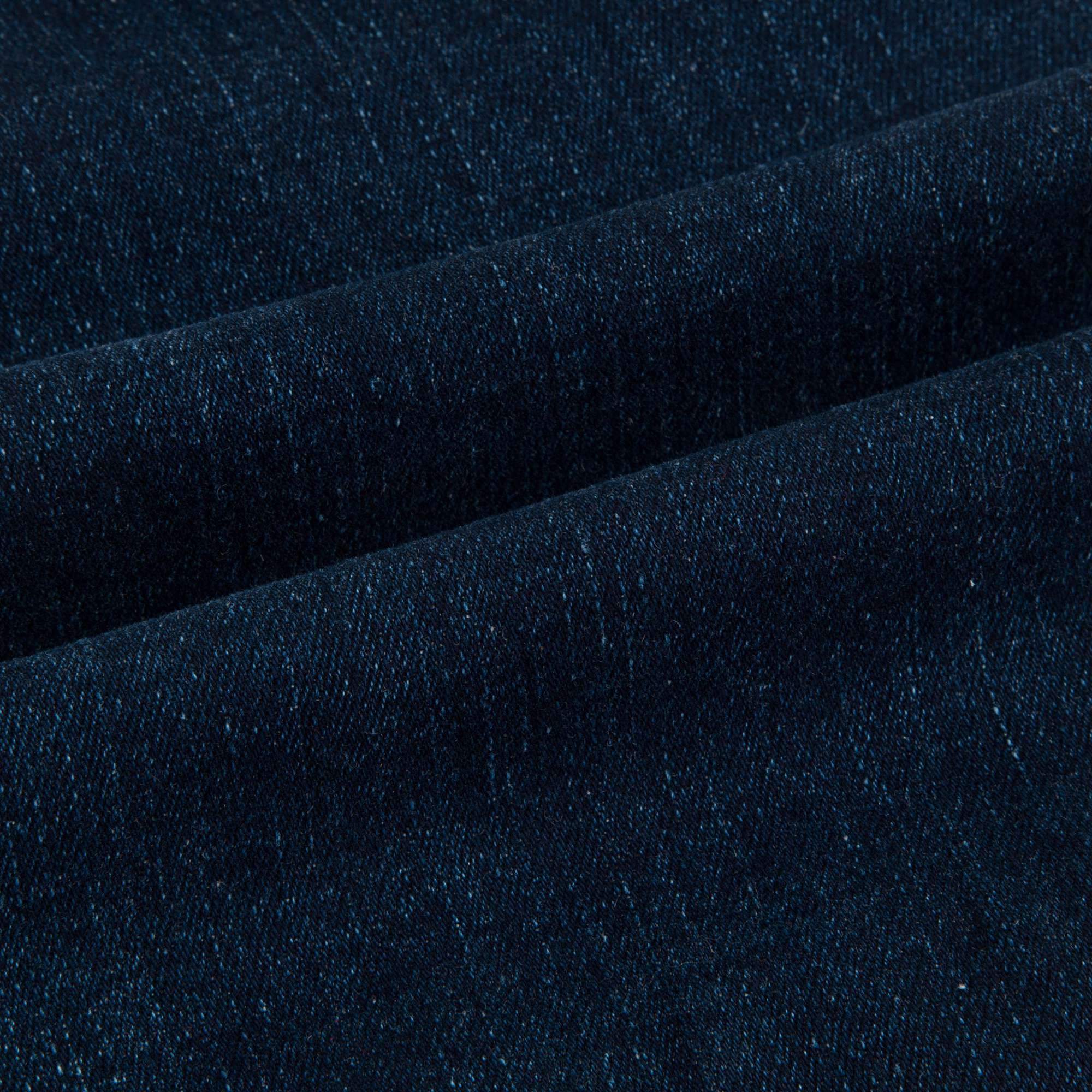 Boys Denim Blue Logo Cotton Trousers