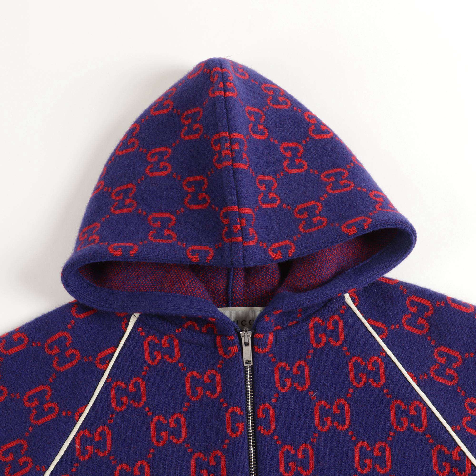 Sweat à capuche Inchiostro GG pour bébés garçons et filles