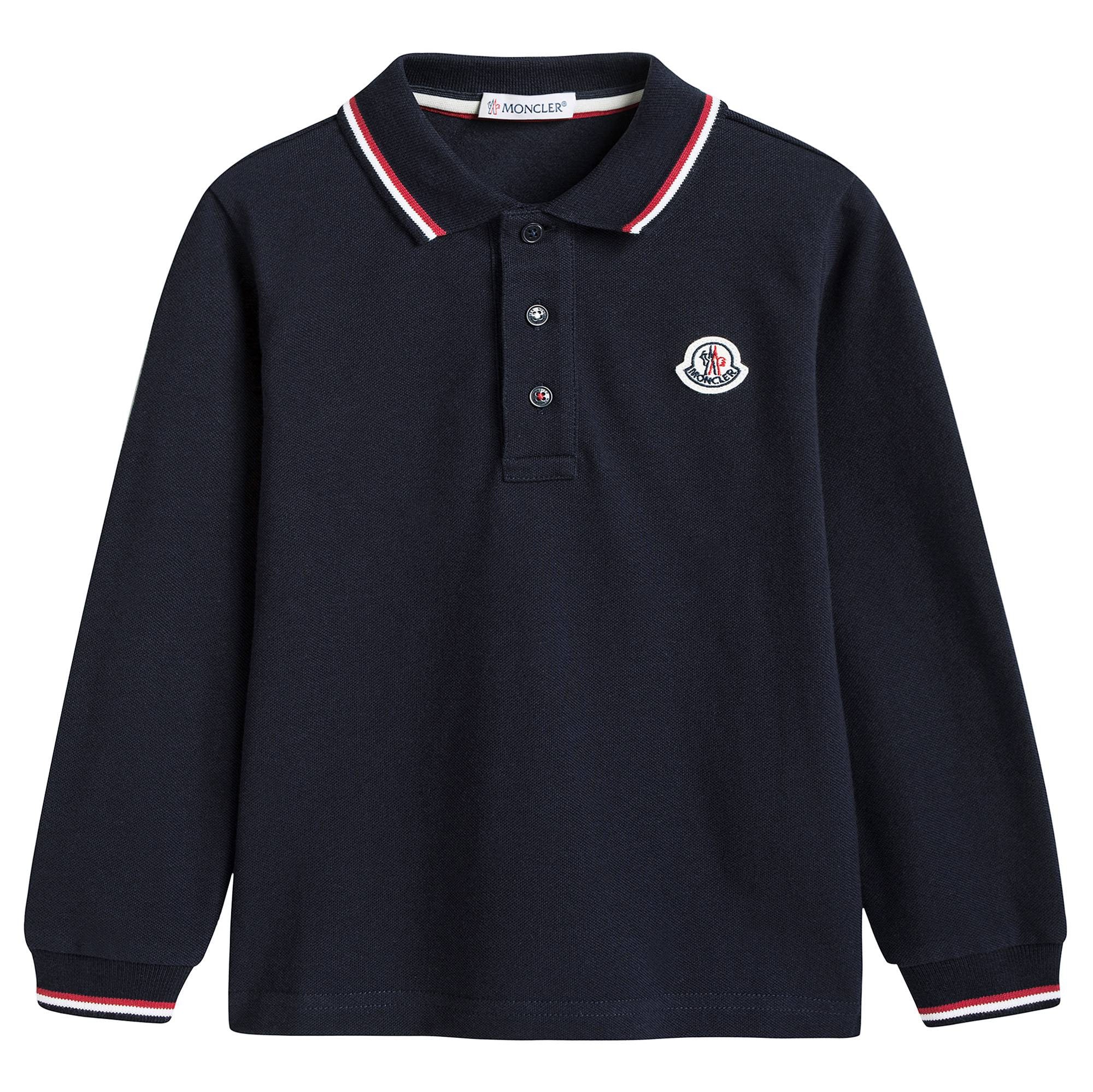 Boys Navy Blue Polo Shirt