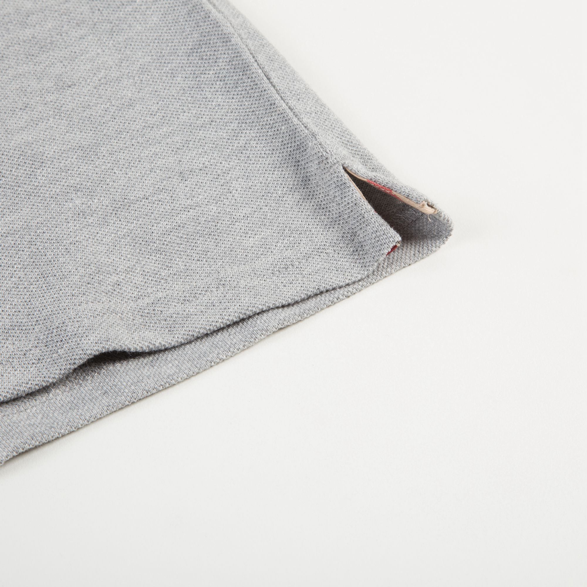 Boys Pale Gray Cotton Polo Shirts