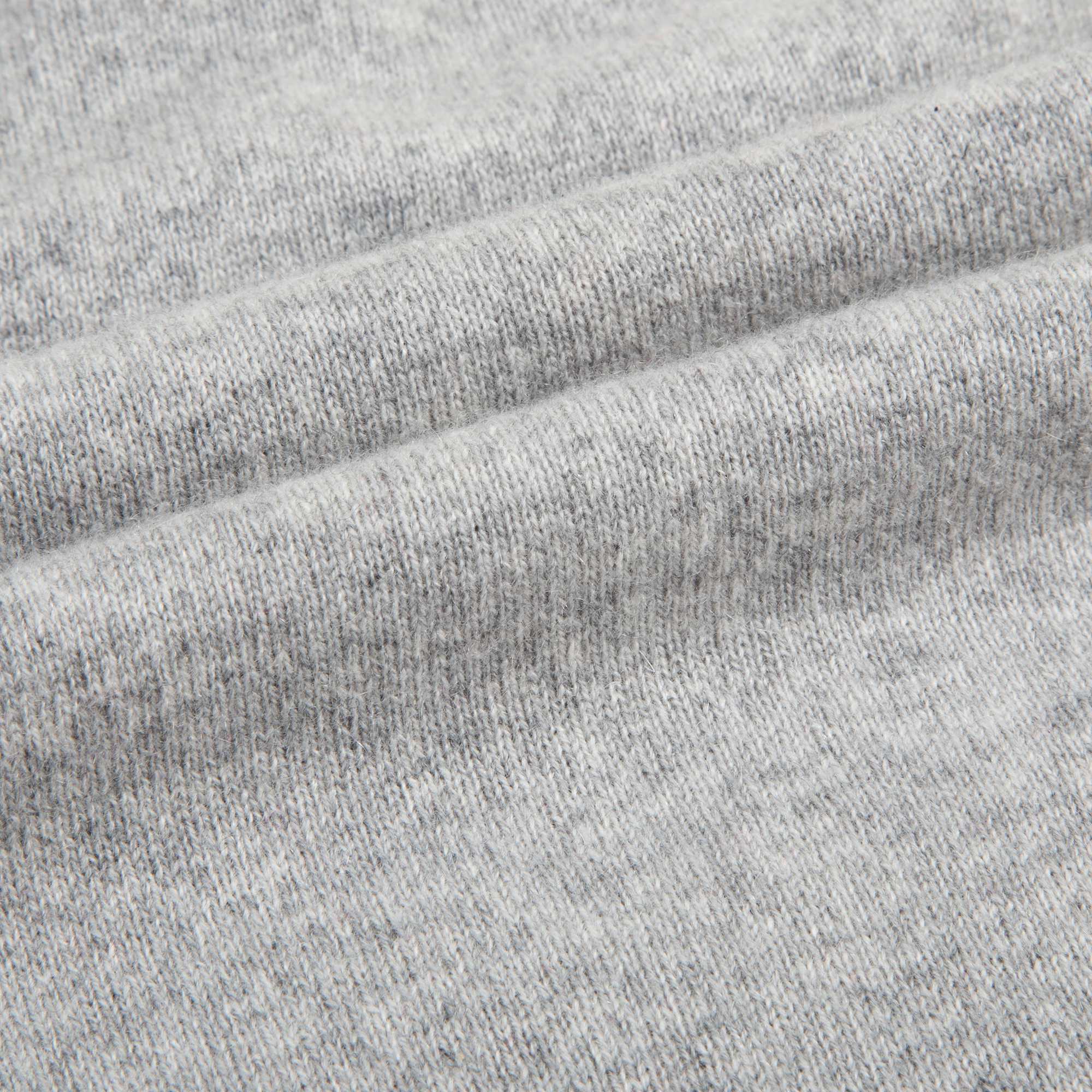 Boys Grey Melange Knits Cashmere Sweater