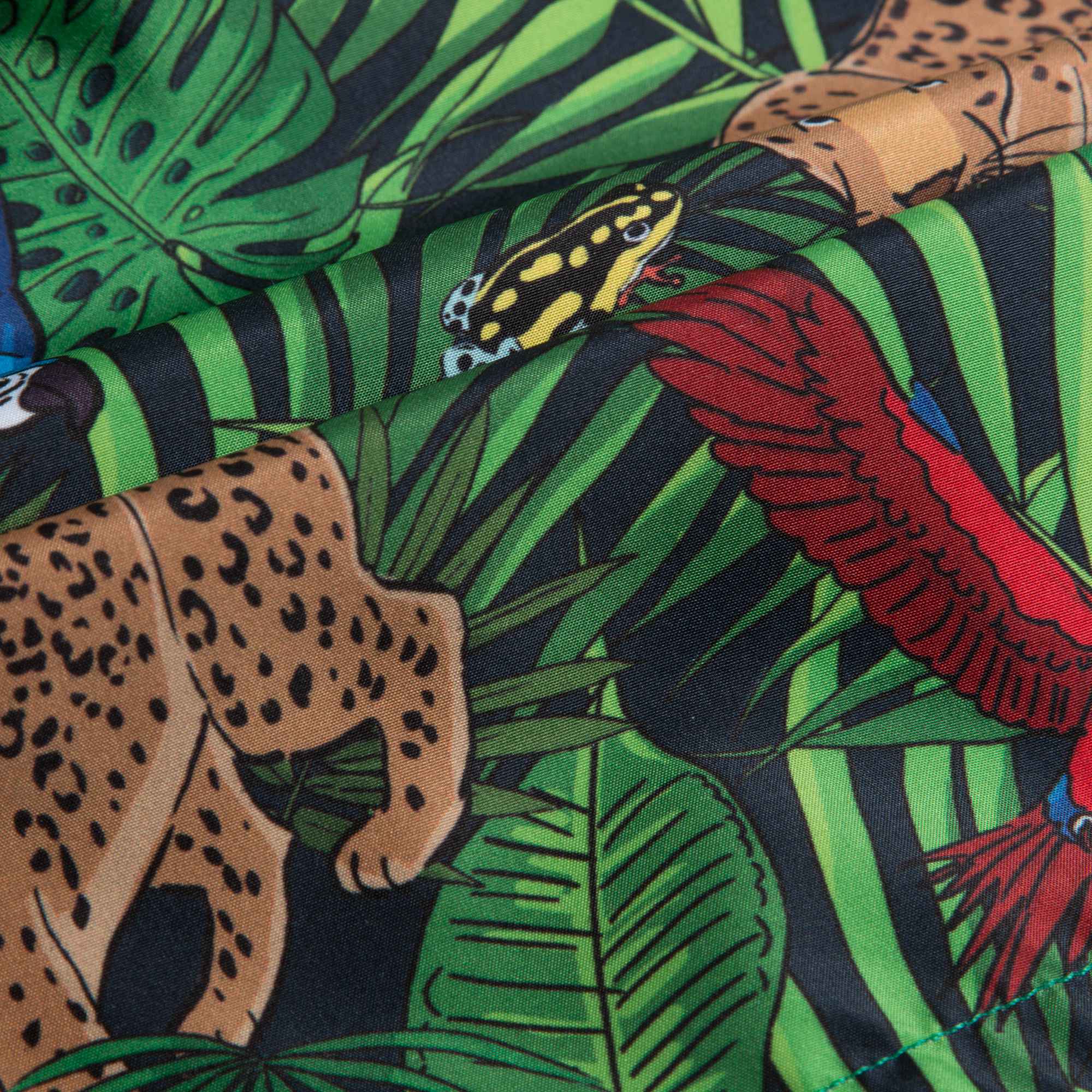 Baby Boys Green Safari Print Baby Shortie