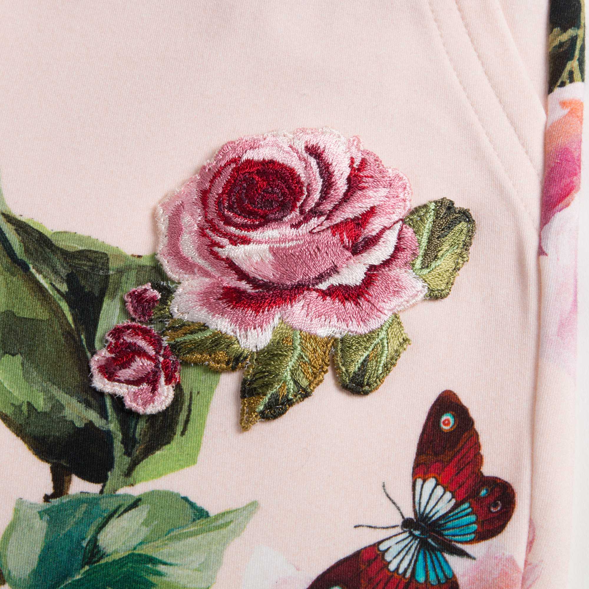 Baby Girls Beige Rose Trousers