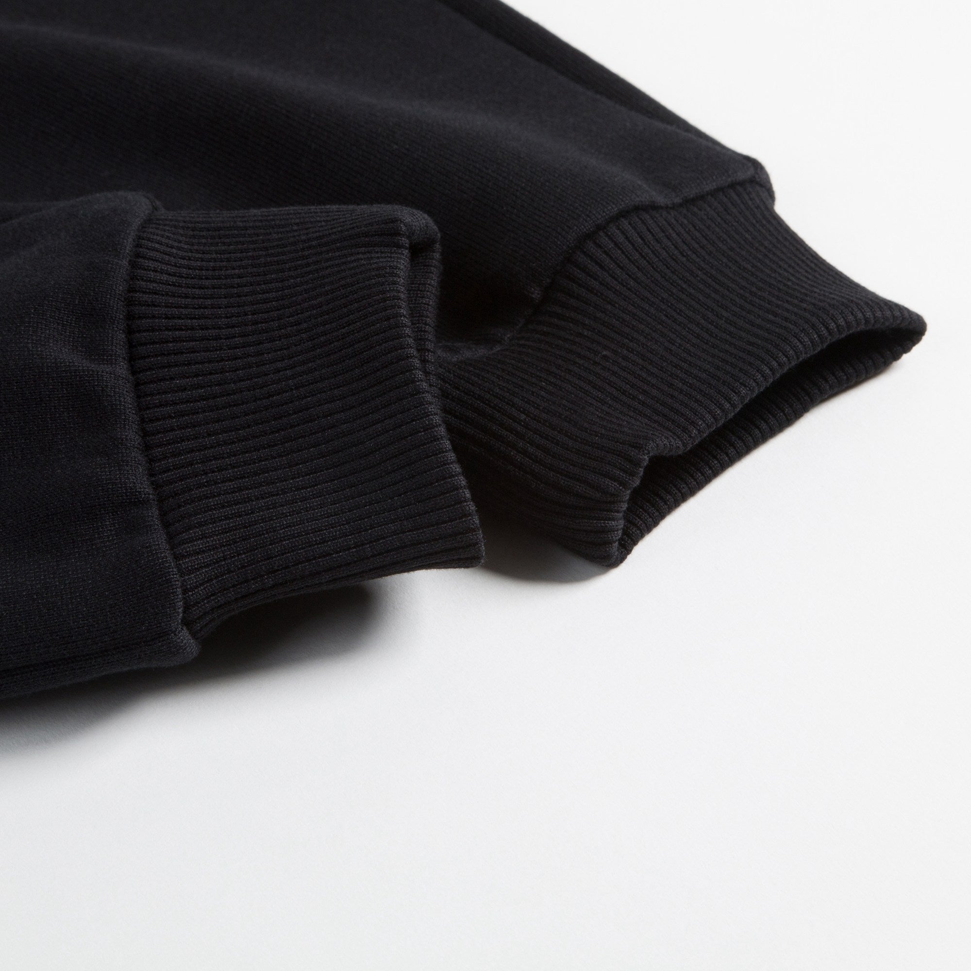 Boys & Girls Black Cotton Trousers