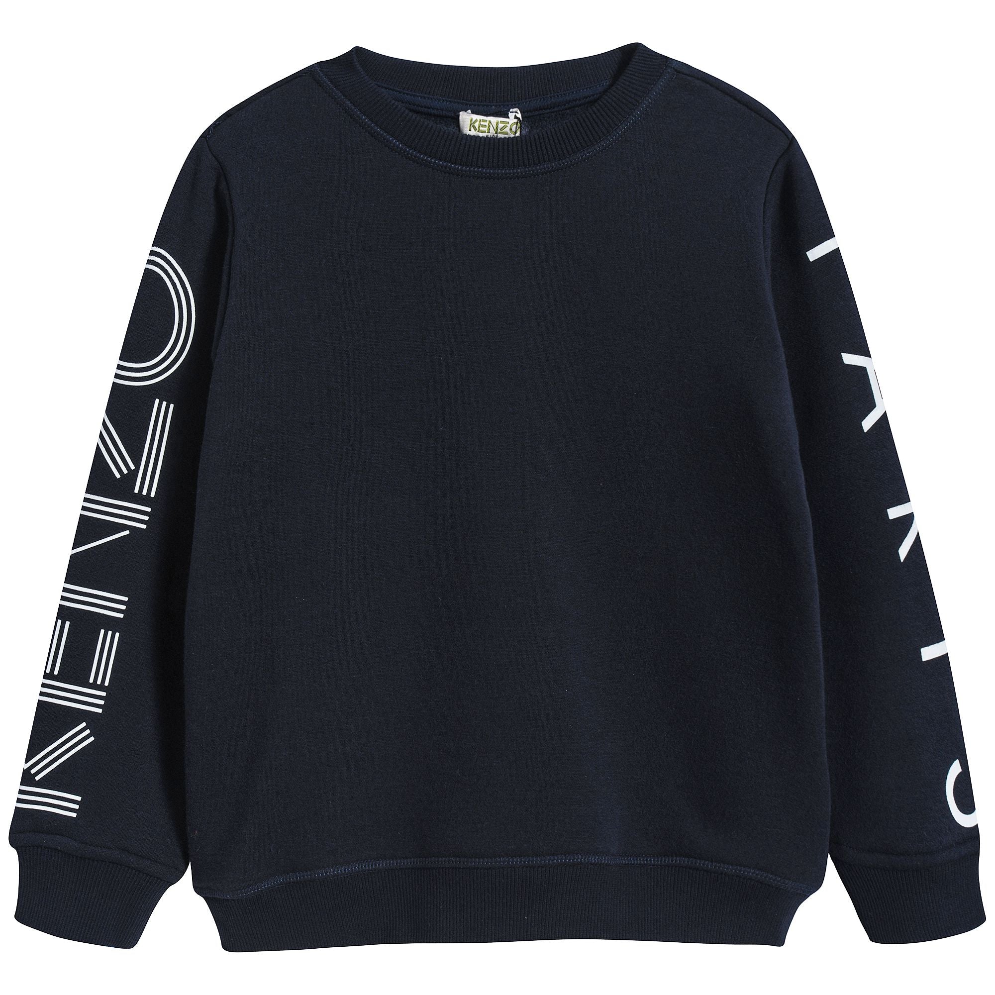 Boys Navy Logo Sweatshirt