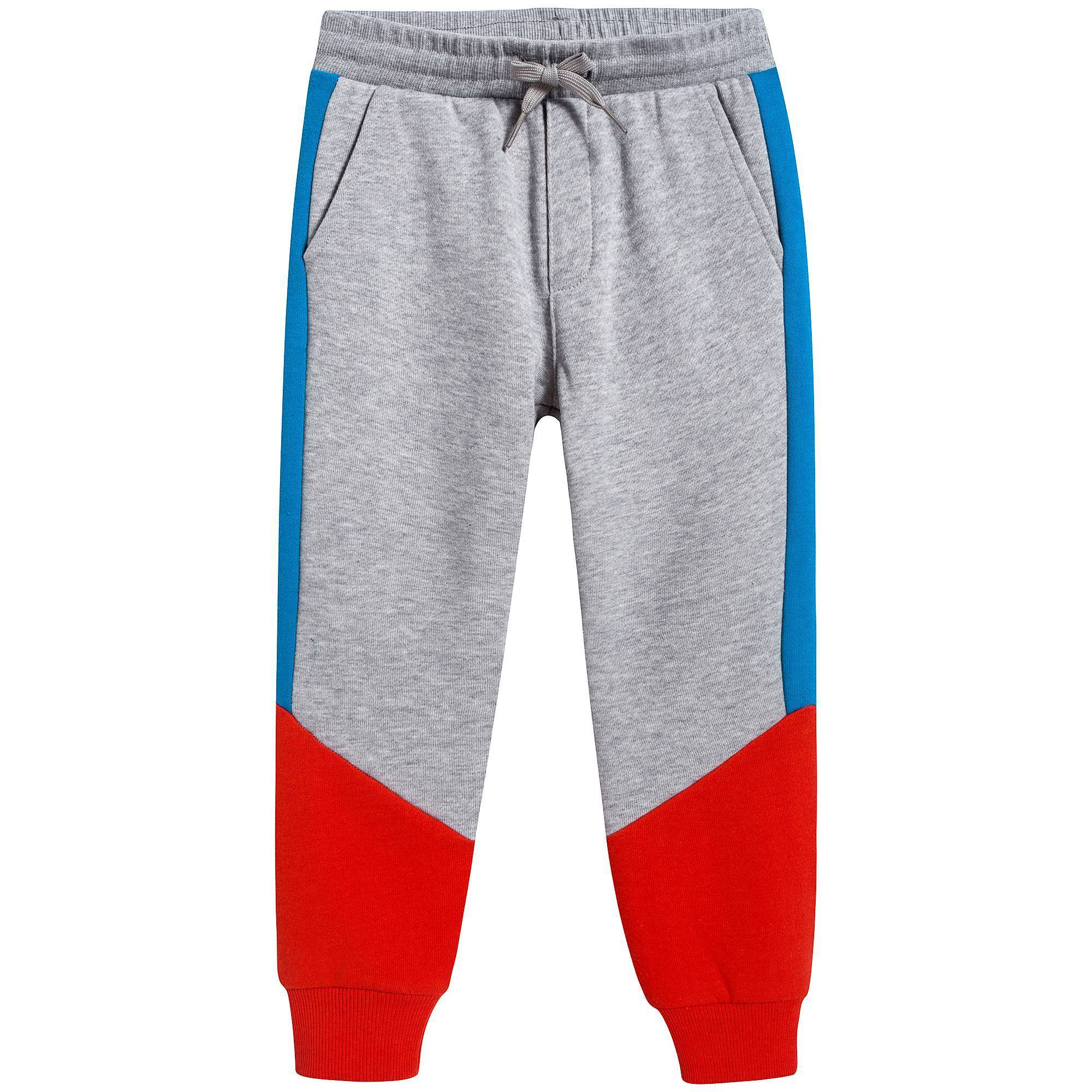 Boys Marl Grey Trousers