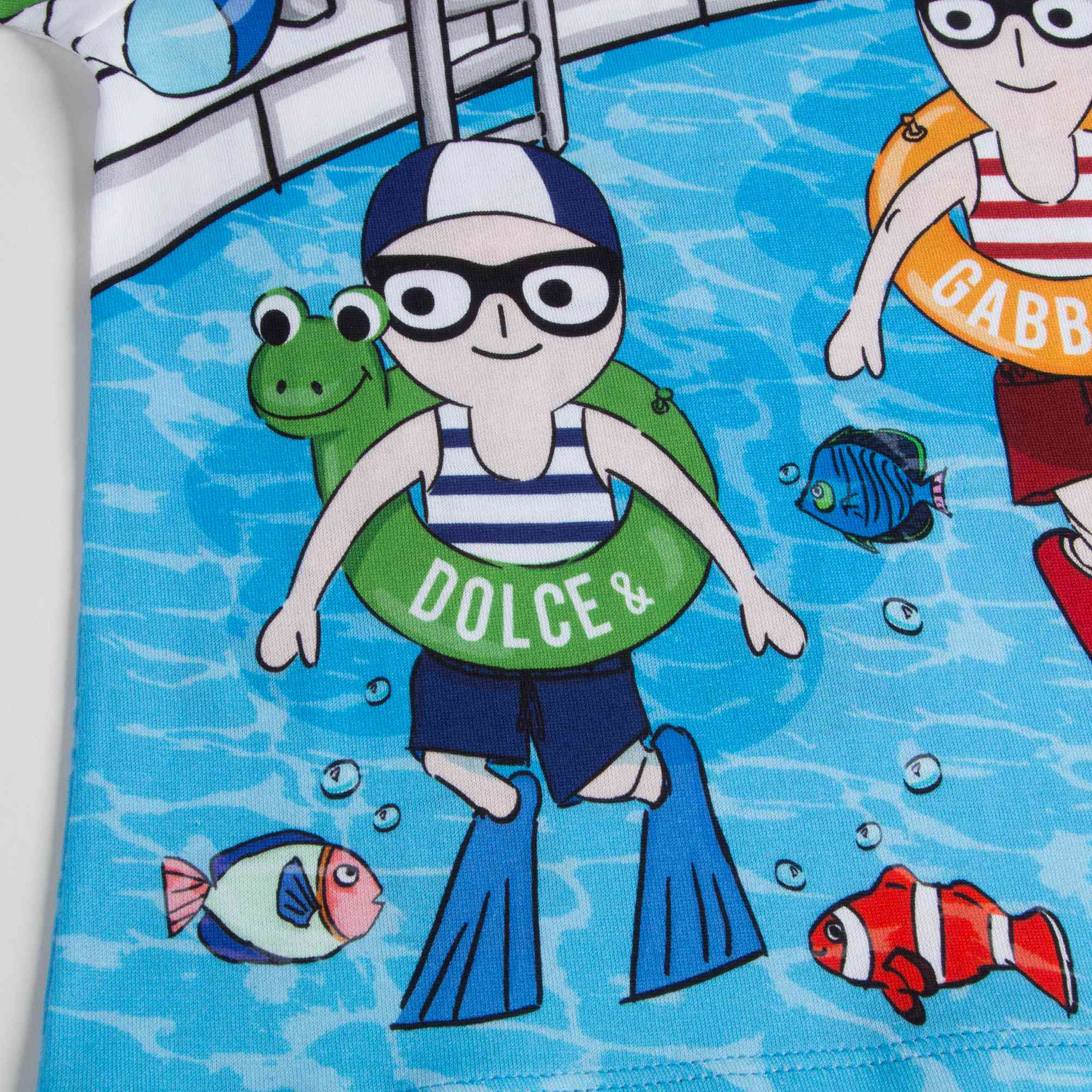 Baby Boys Swimming Pool T-Shirt