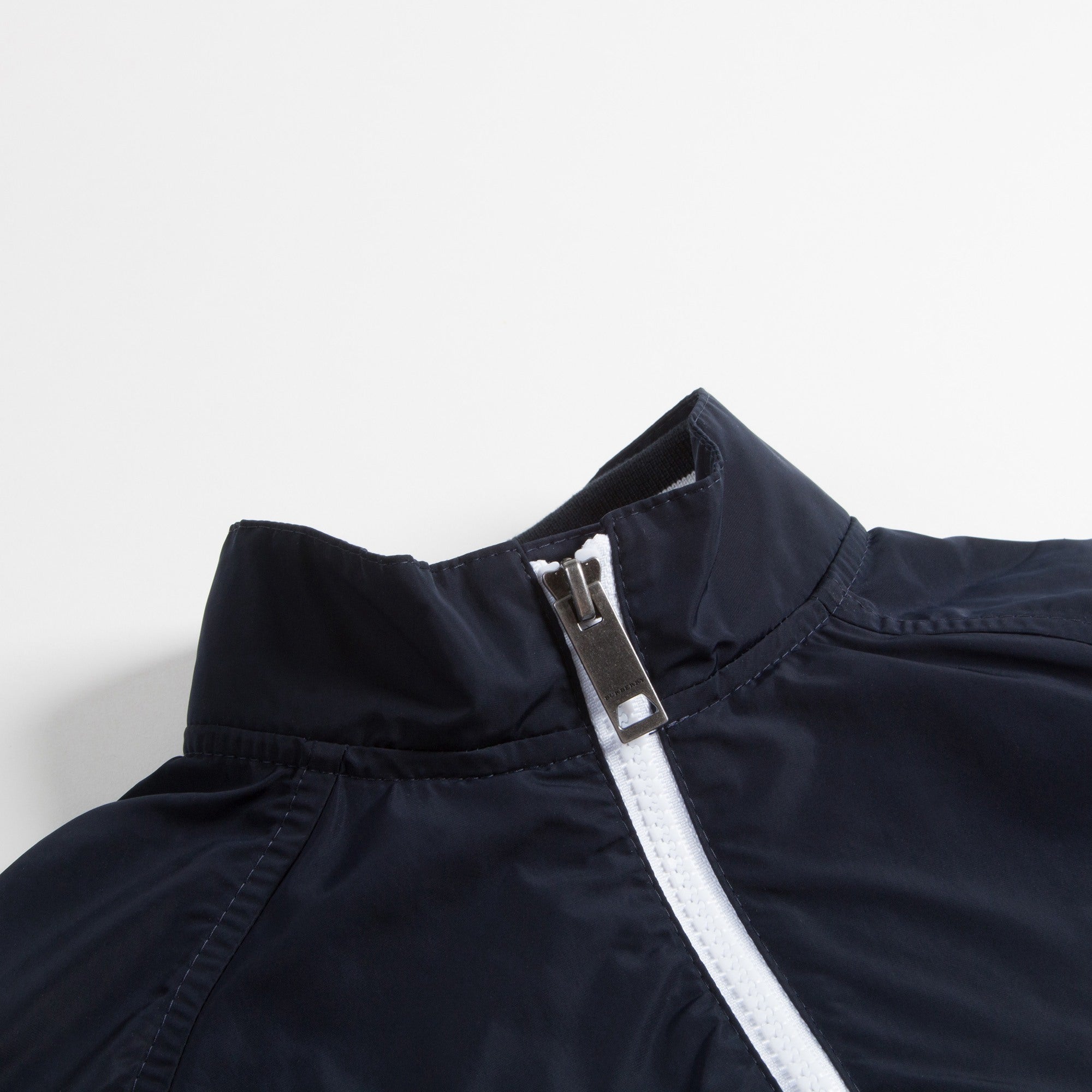 Boys Navy Blue Polyester Jackets