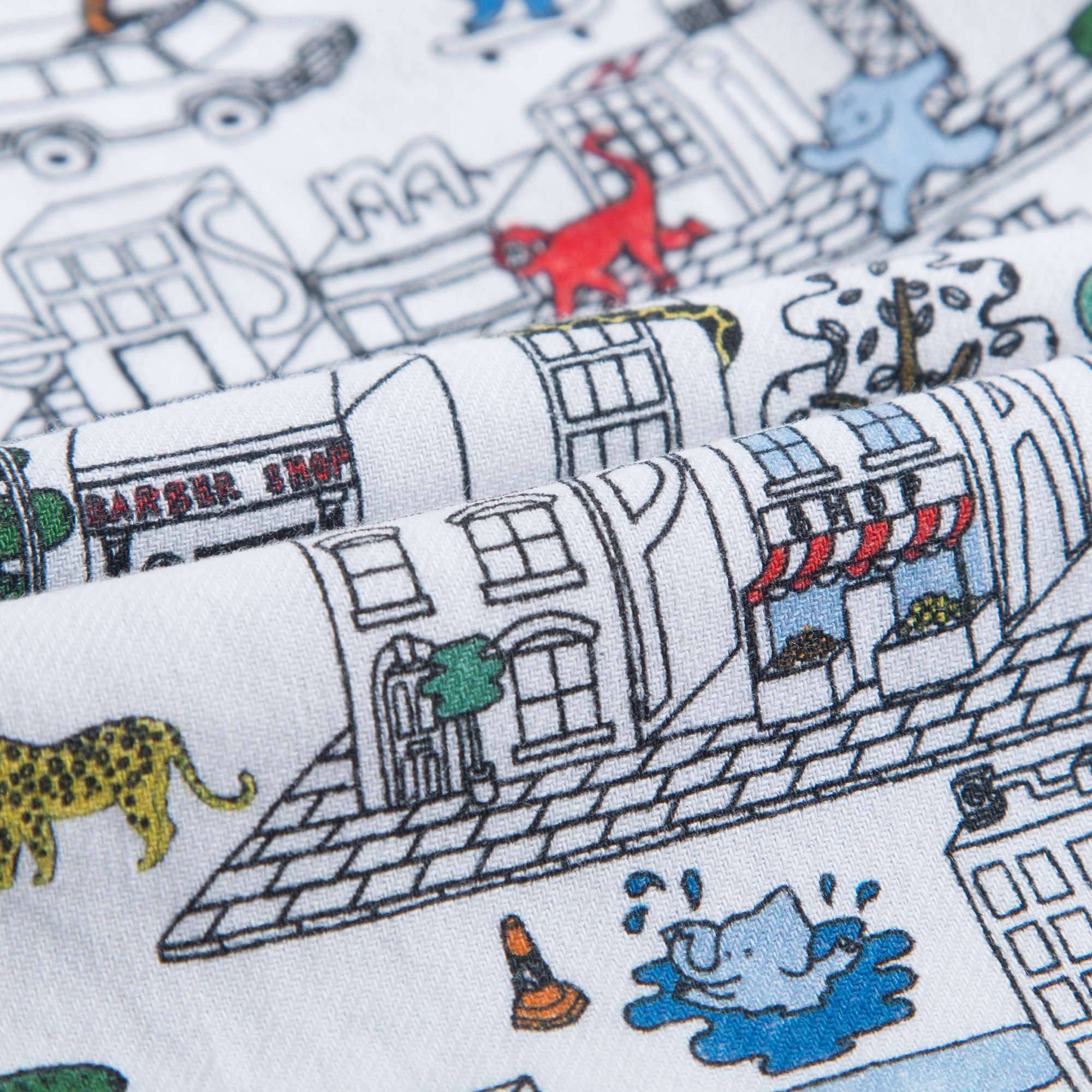 Baby Boys White 'Pan' Cotton Shirt