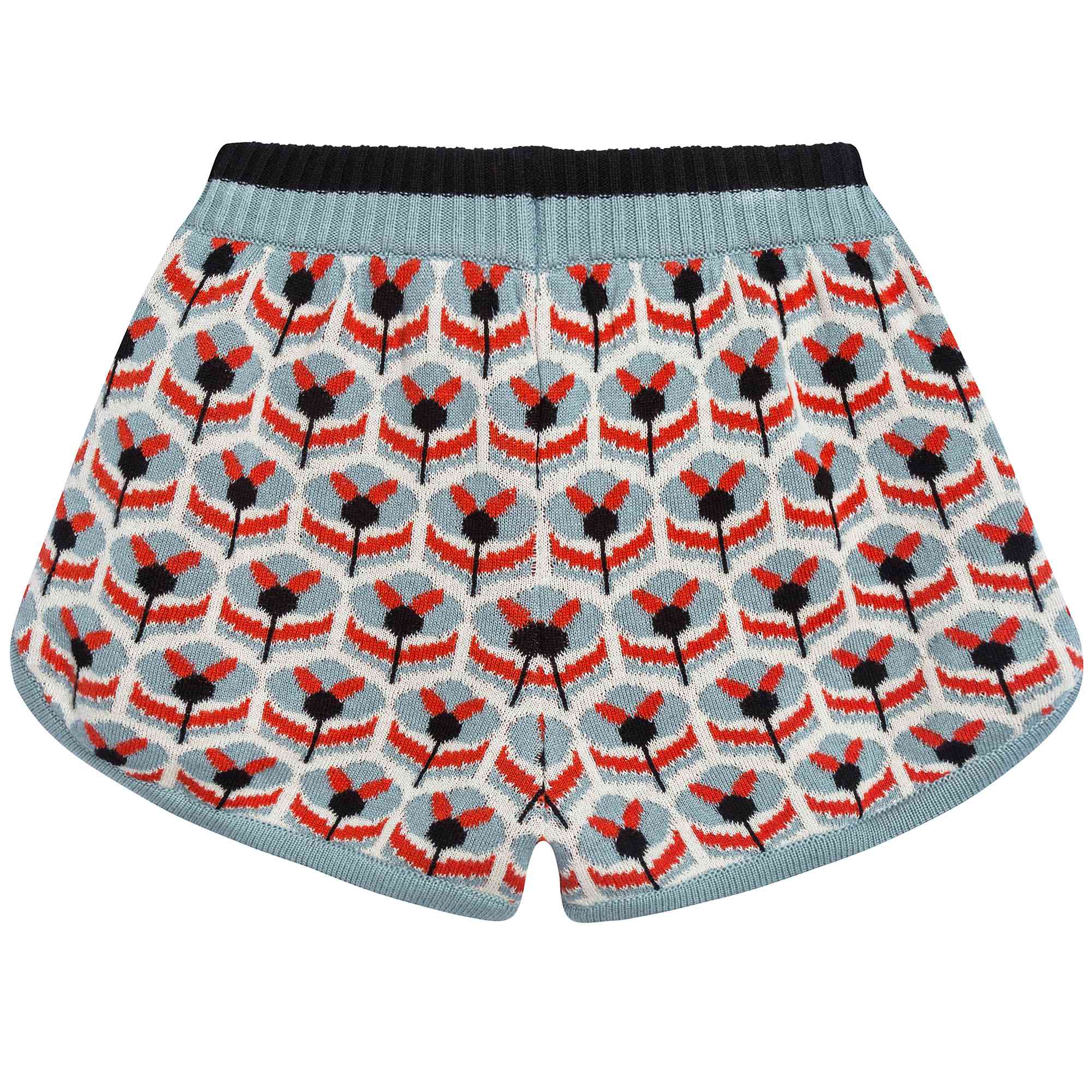 Boys & Girls Jacquard Cotton Shorts