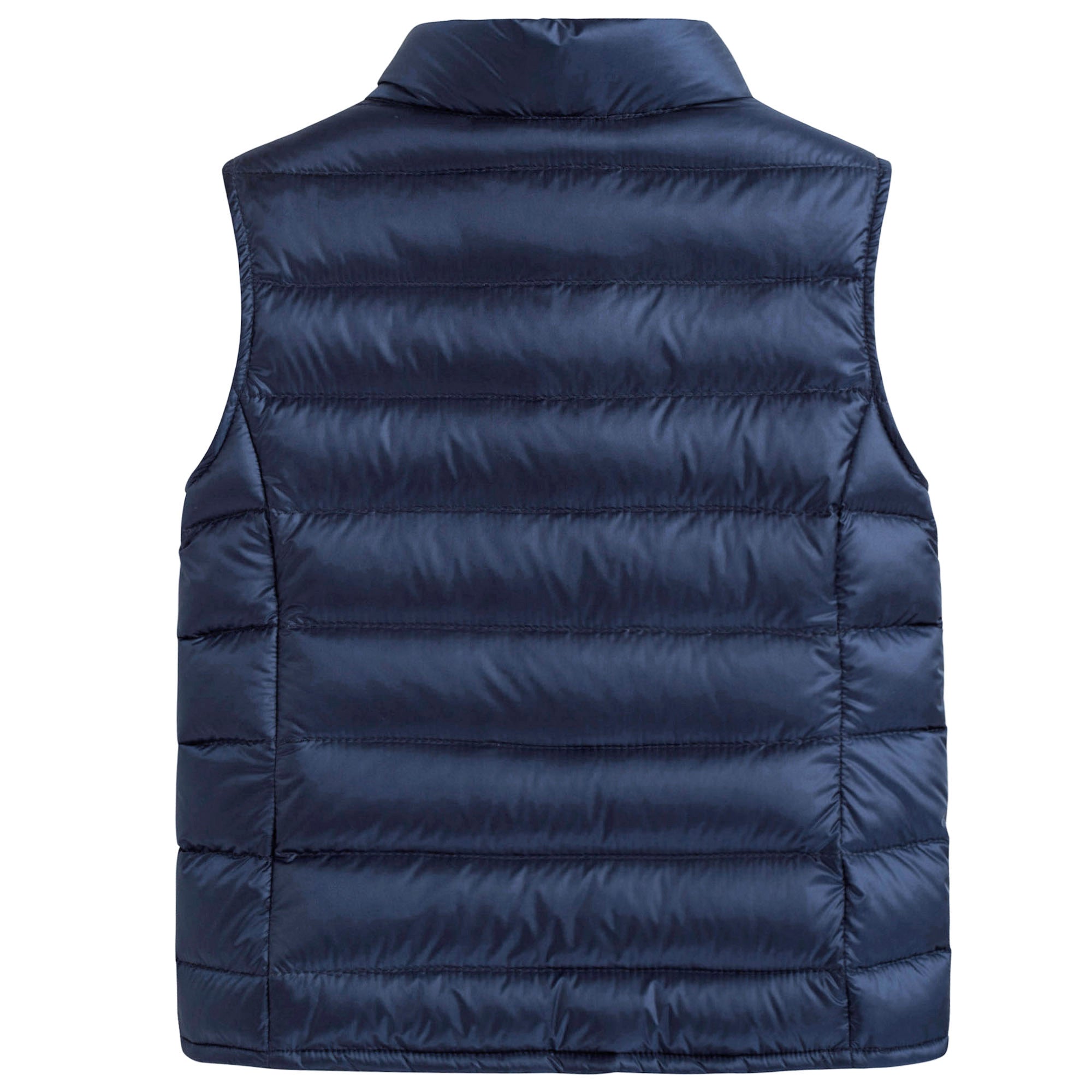 Girls Navy Blue 'Liane' Down Padded Gilet
