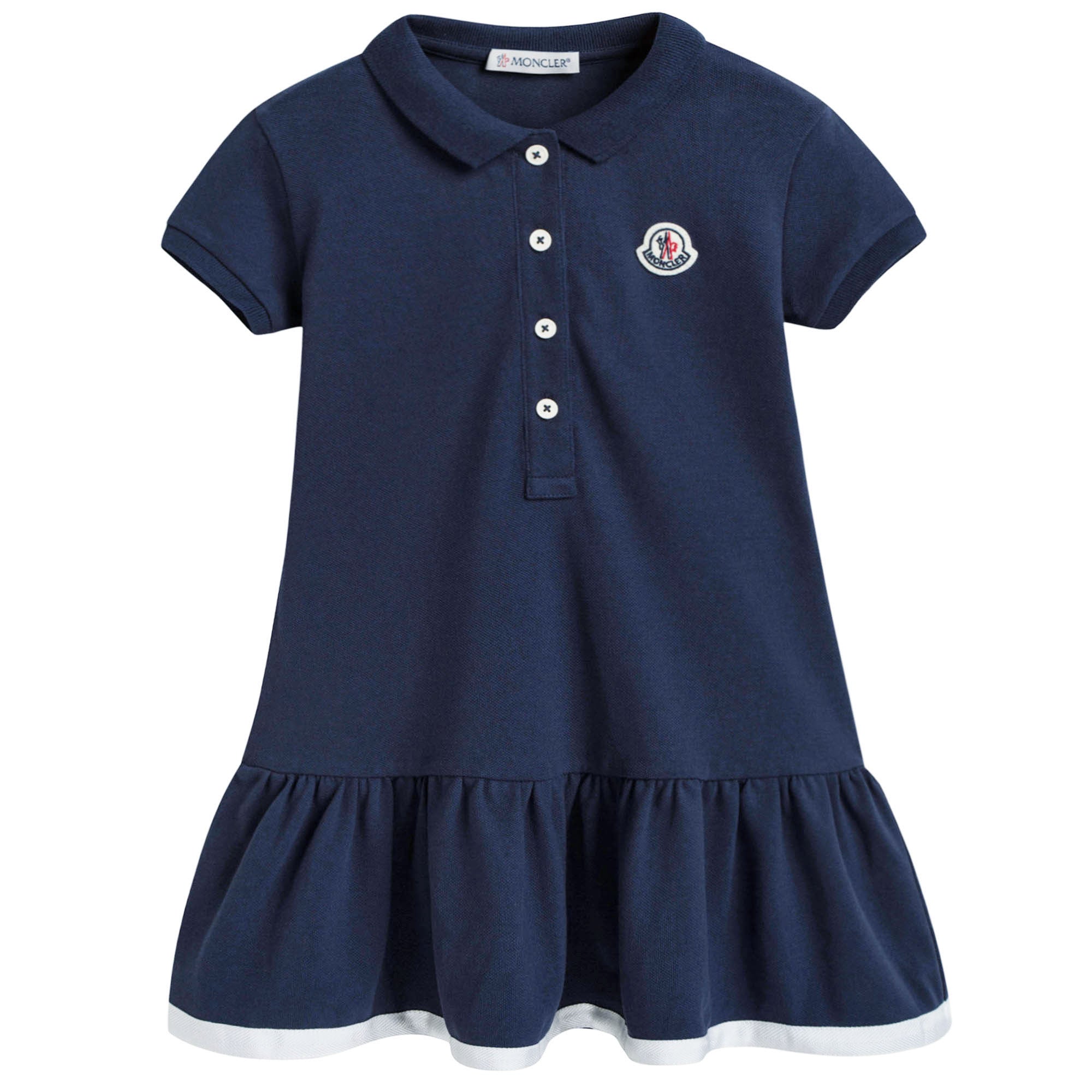 Girls Blue Polo Dress