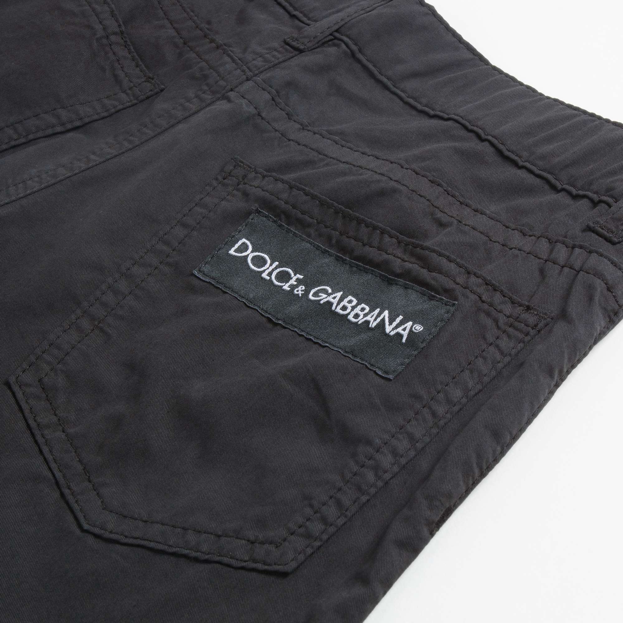 Boys Black Denim Shorts