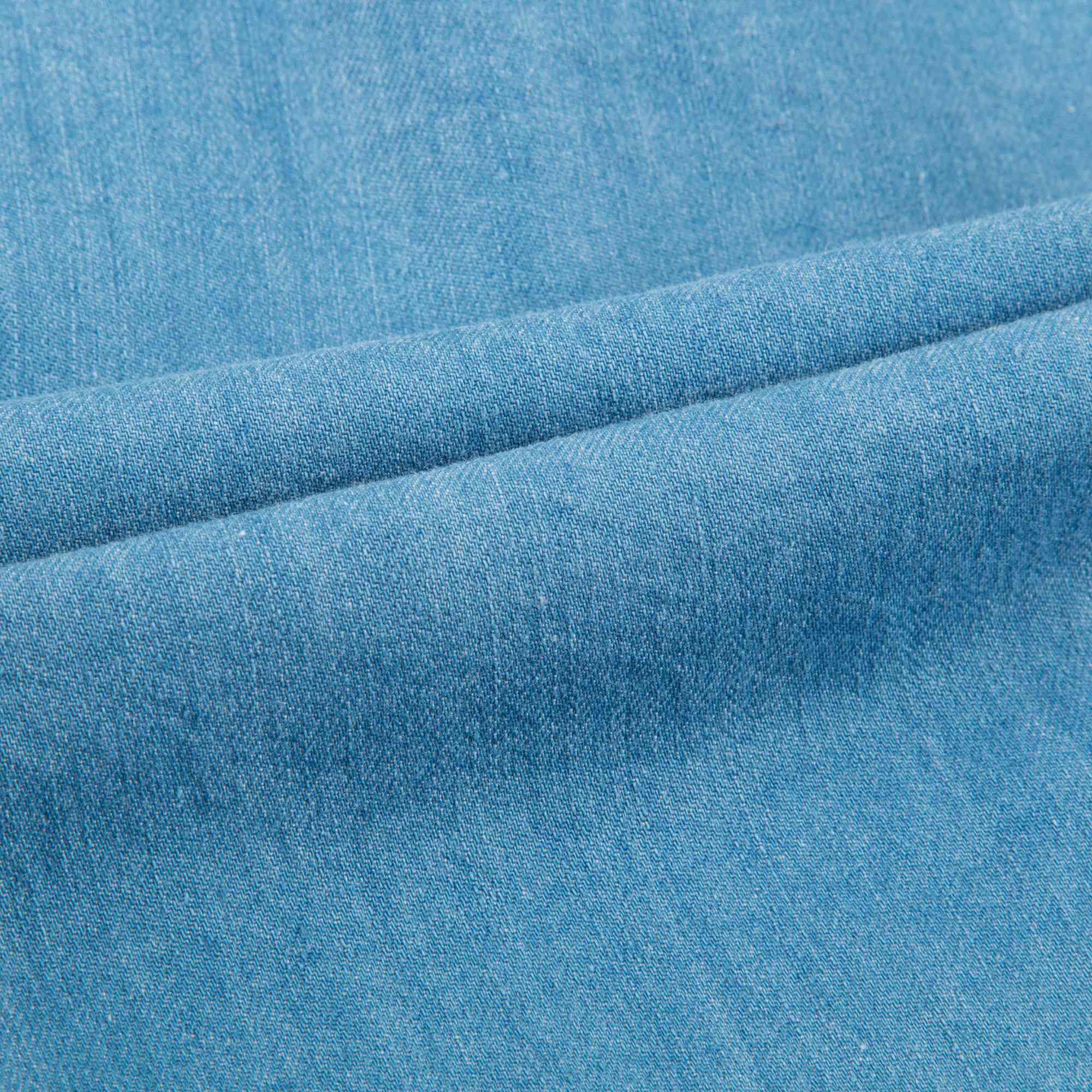 Jean en denim doux bleu pour petite fille