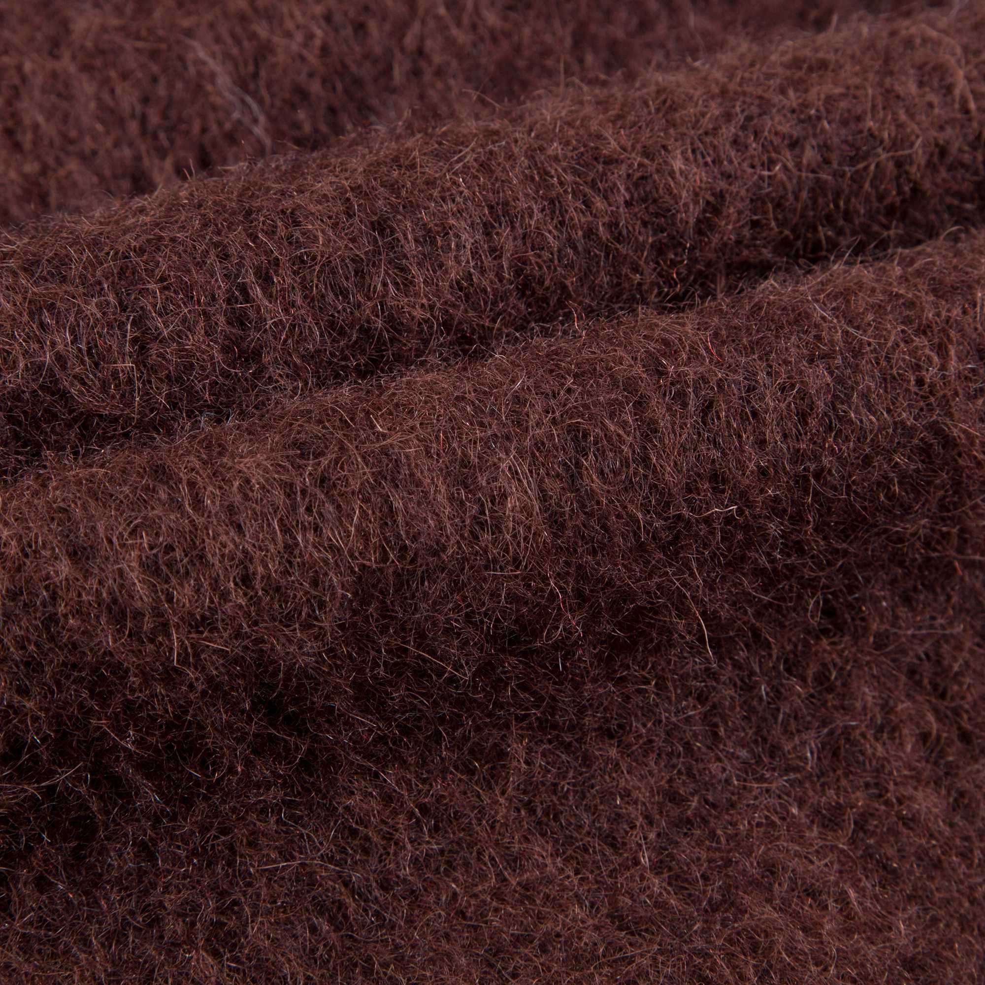 Manteau en laine marron pour filles