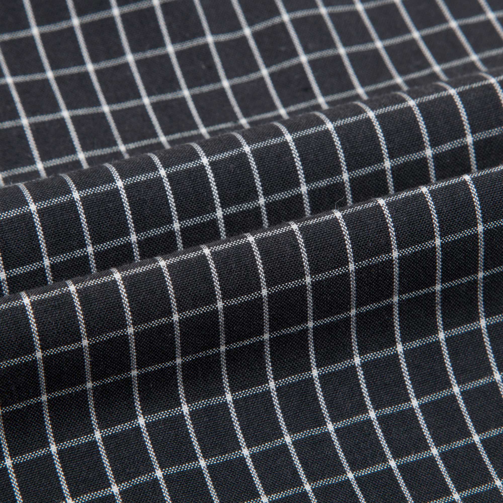 Pantalon à carreaux noirs pour fille