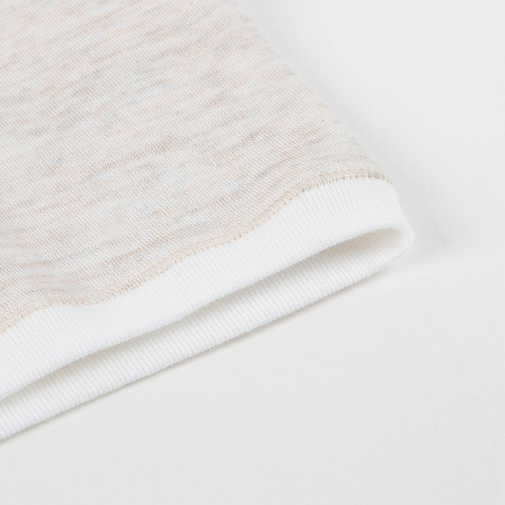 Baby Oatmeal Cotton Jersey T-Shirt