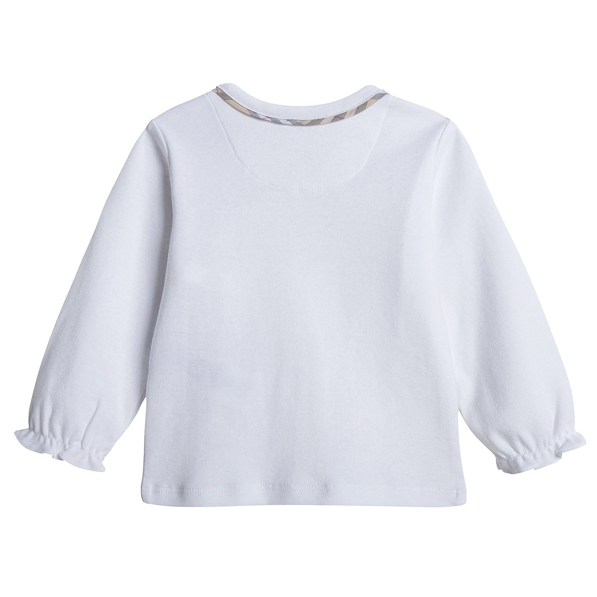Baby Girls White Top & Trousers 2 Piece Gift Set - CÉMAROSE | Children's Fashion Store - 4