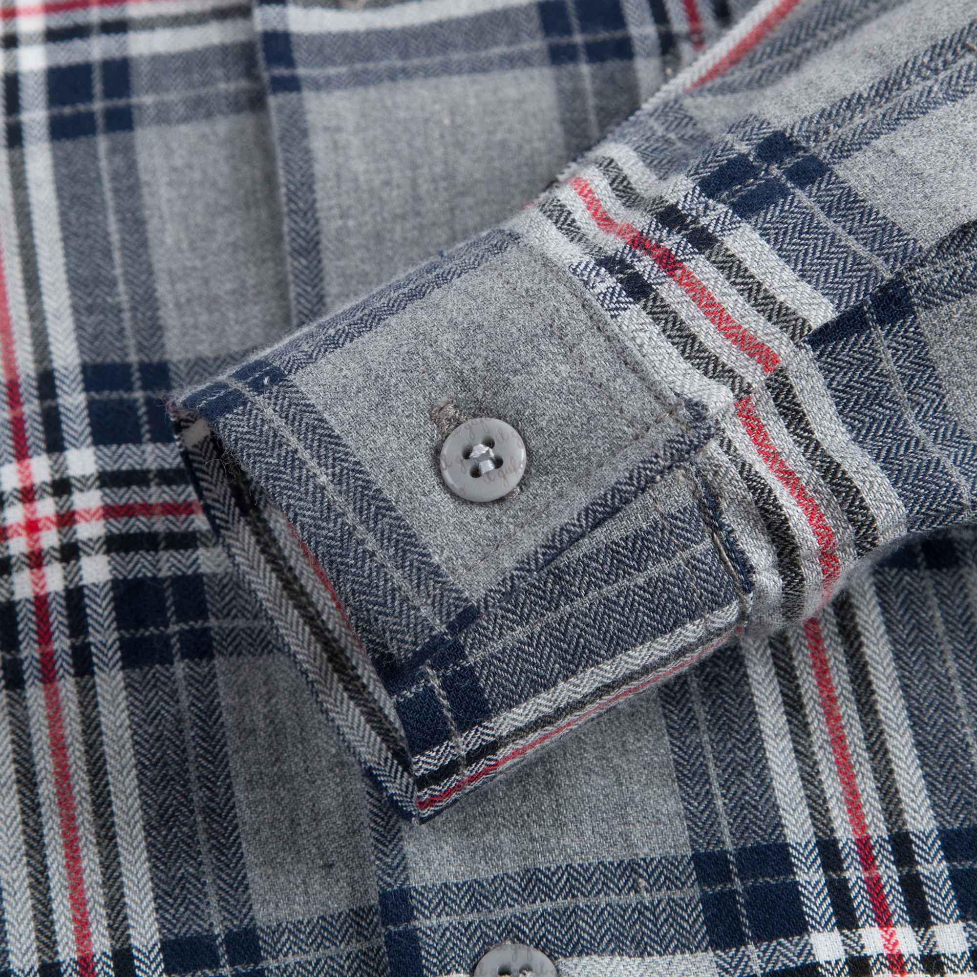 Boys Blue Checked Cotton Shirt