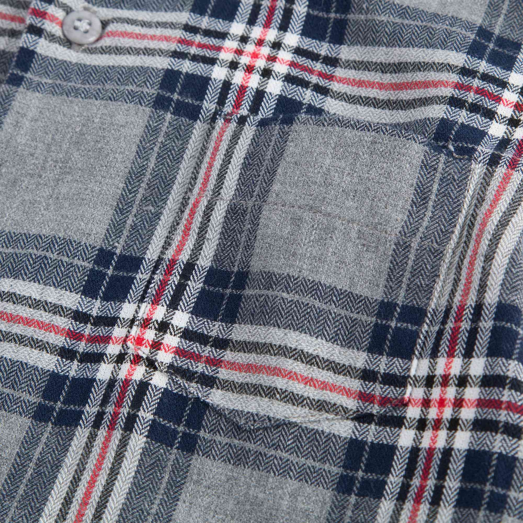 Boys Blue Checked Cotton Shirt