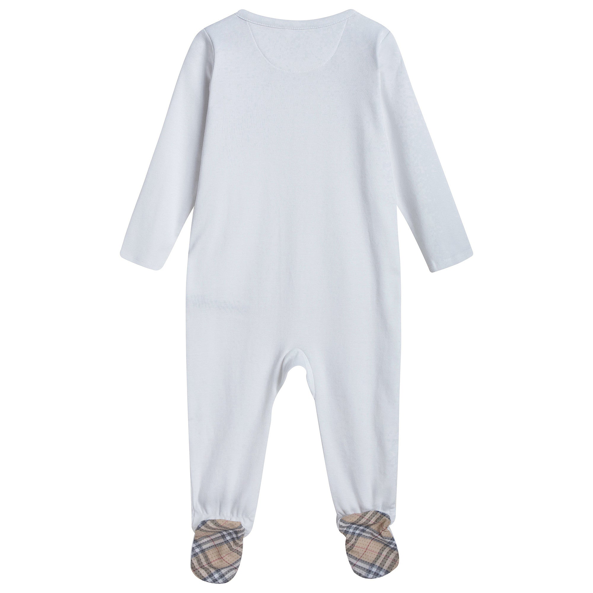 Baby White Boxed Gift Set With Babygrow, Hat & Bib - CÉMAROSE | Children's Fashion Store - 2