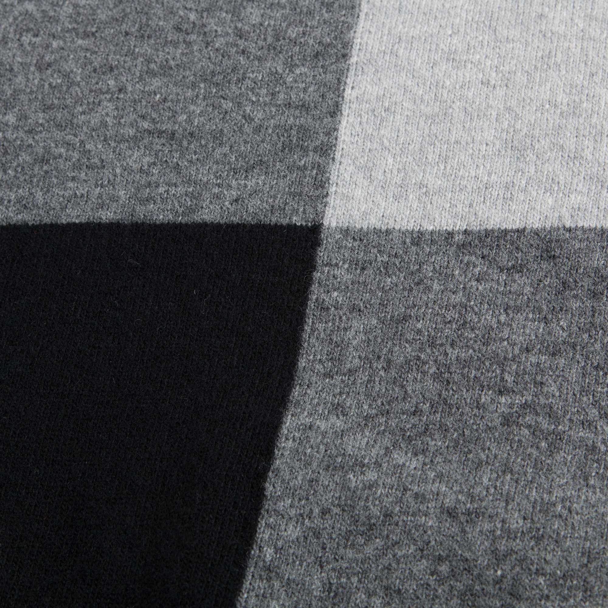 Boys Grey Colour Block Sweater