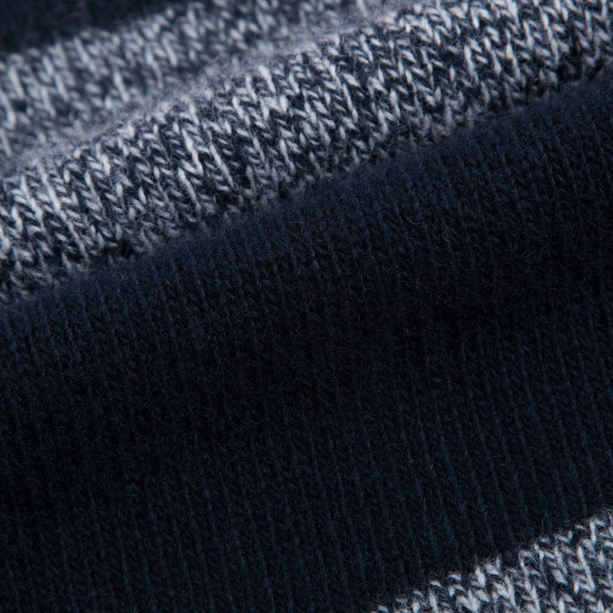 Boys Blue & Grey Wool Knitted Sweater