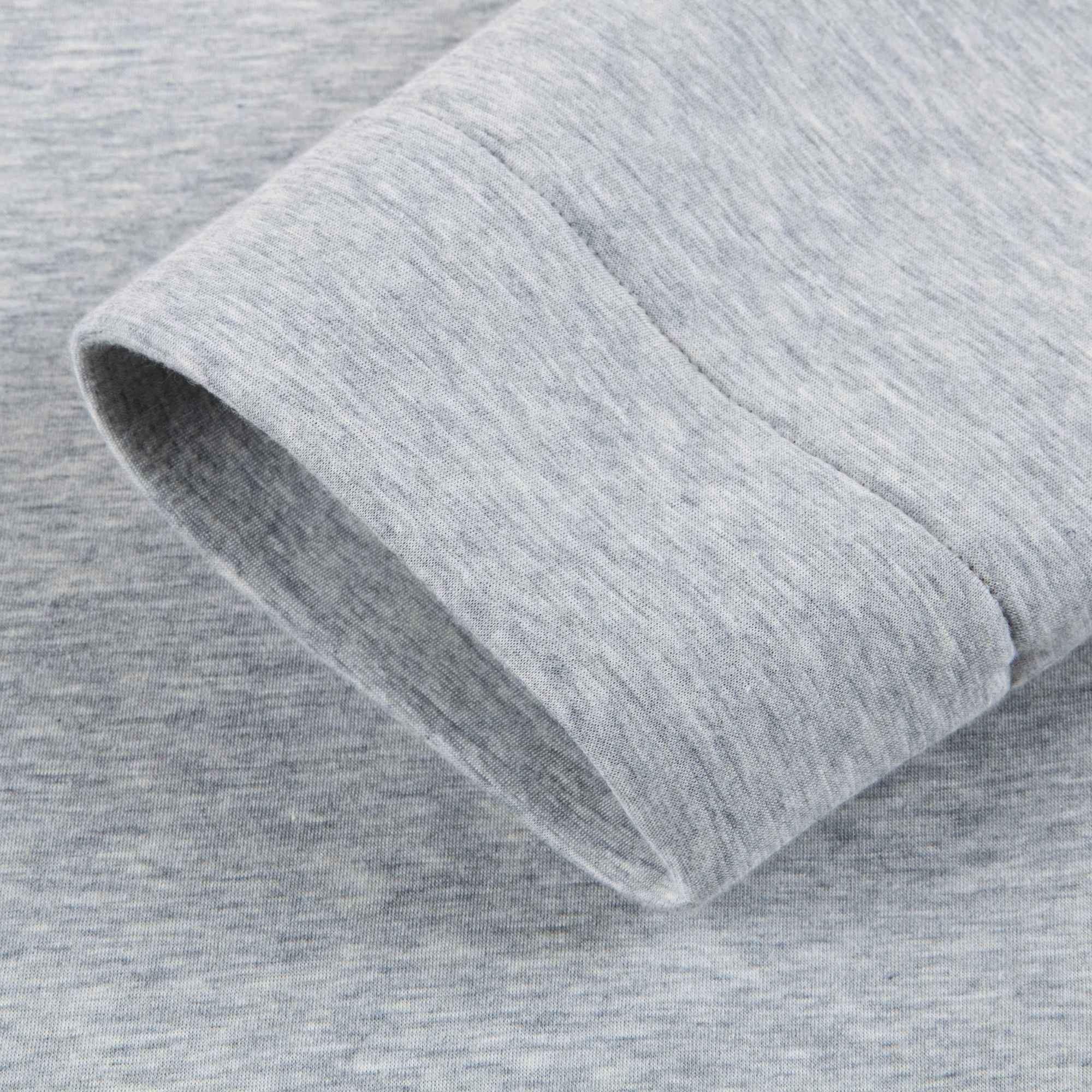 Sweat-shirt gris en néoprène pour fille