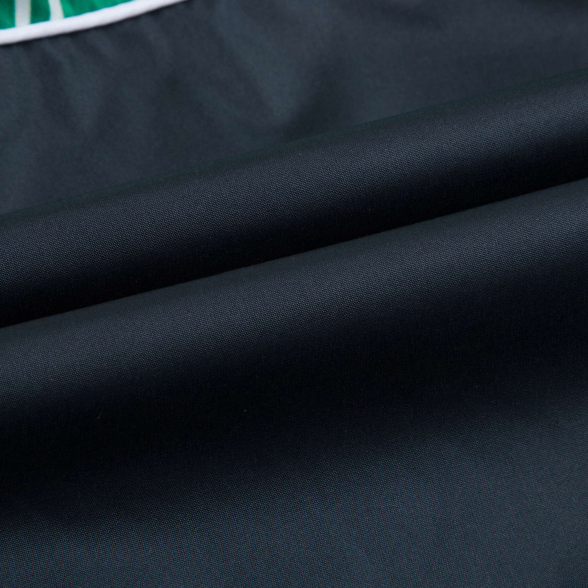 Boys Black & Green Nylon Bomber Jacket