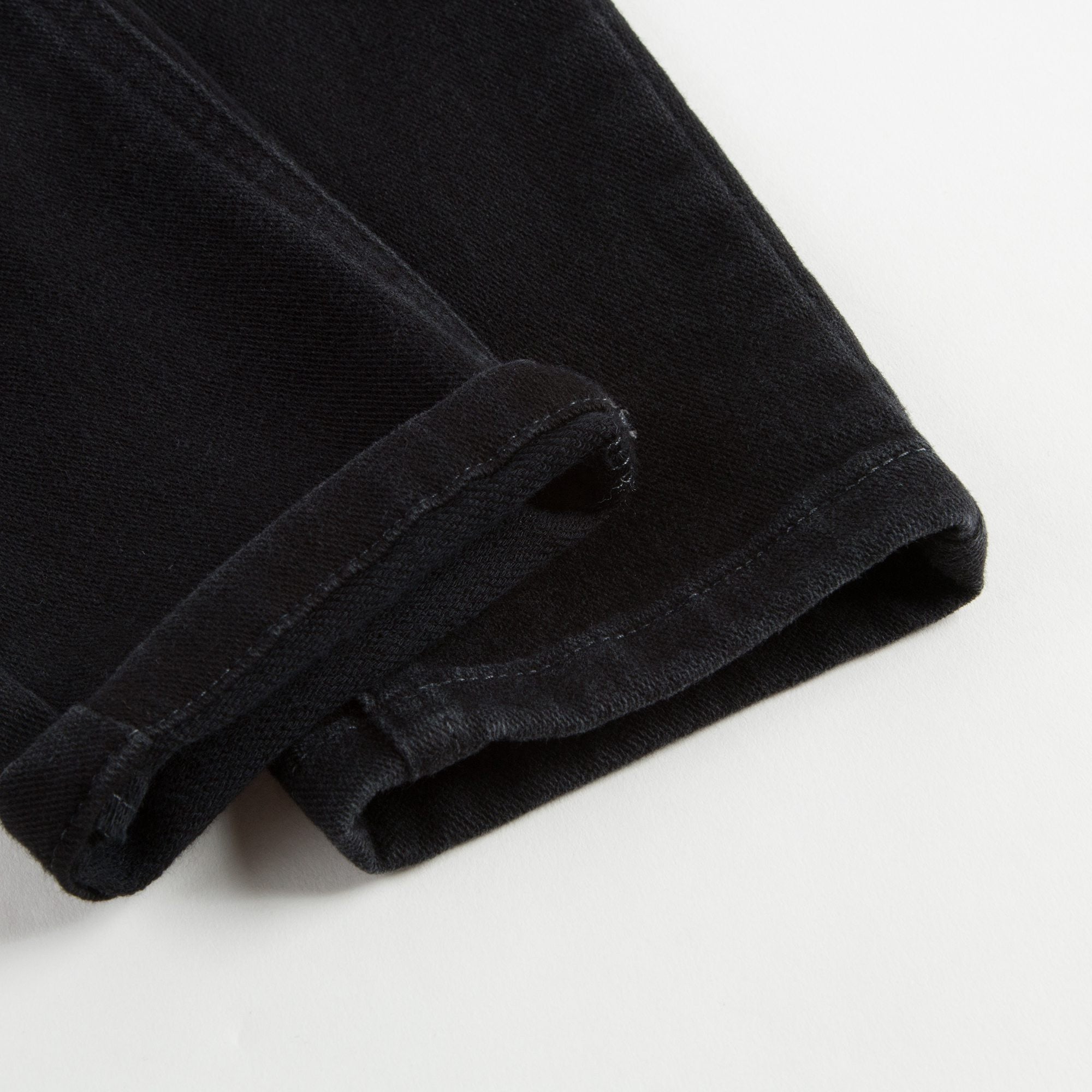 Boys Black Cotton Jeans
