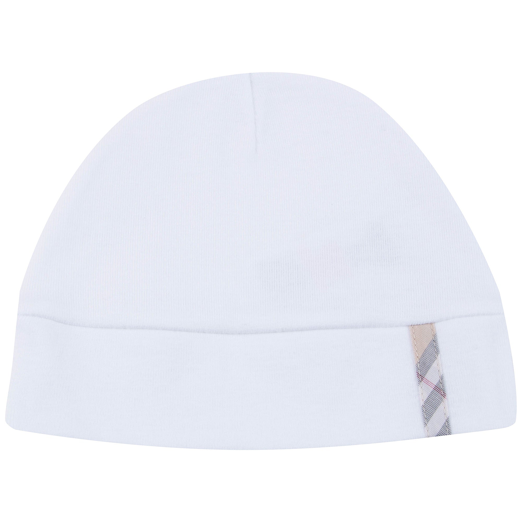 Baby White Cotton Babysuit Set