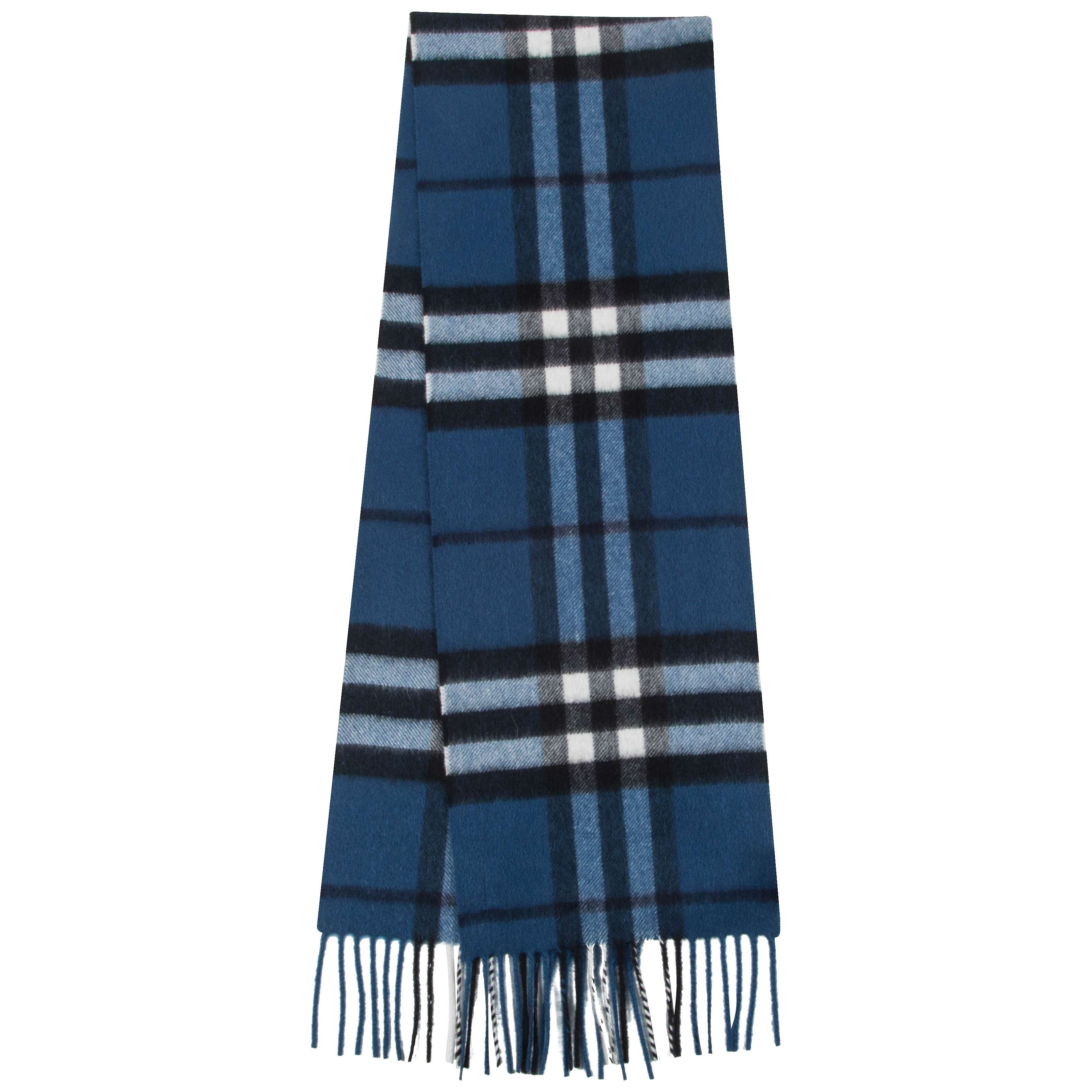 Boys Cadet Blue Cashmere Scarves