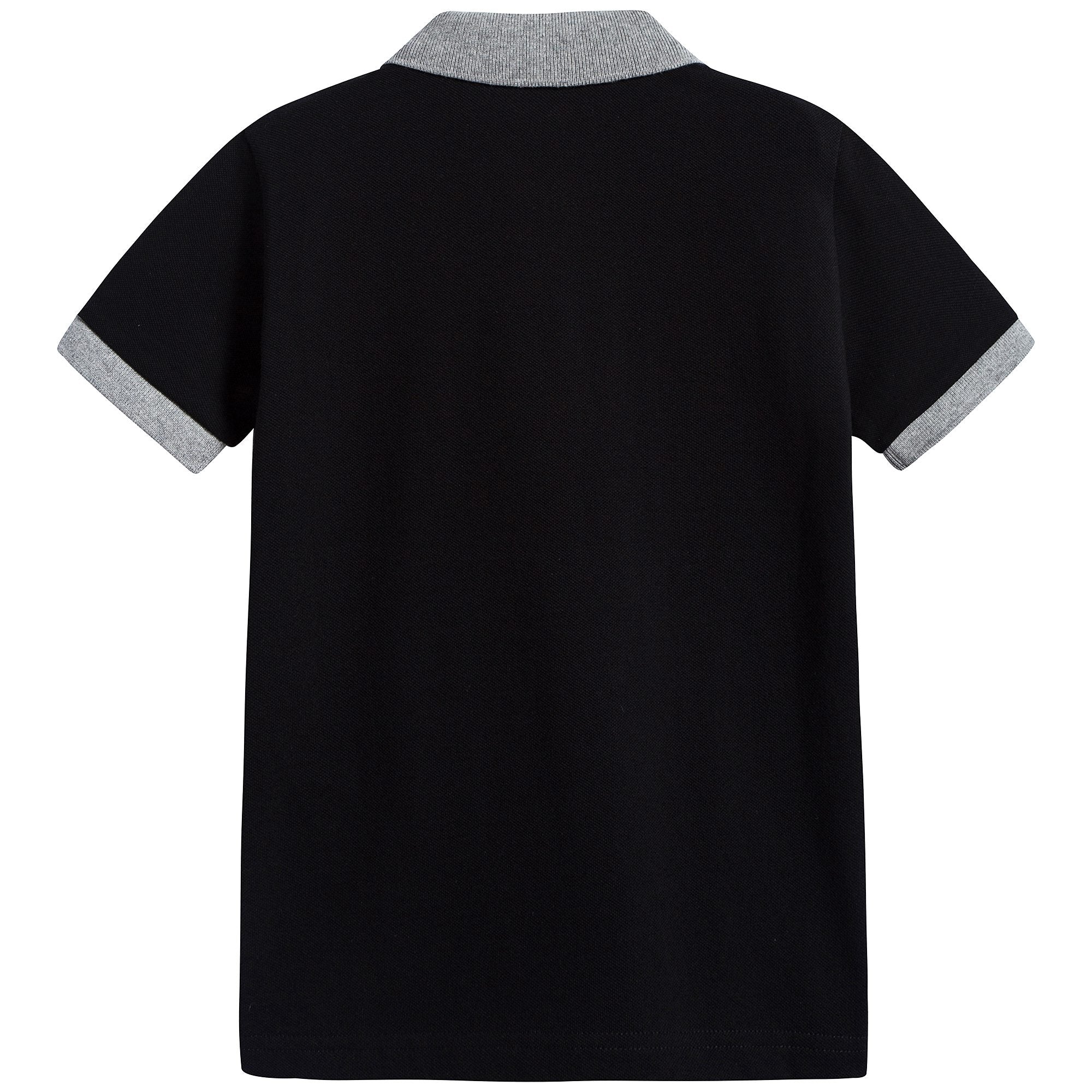 Boys Black Polo Shirt