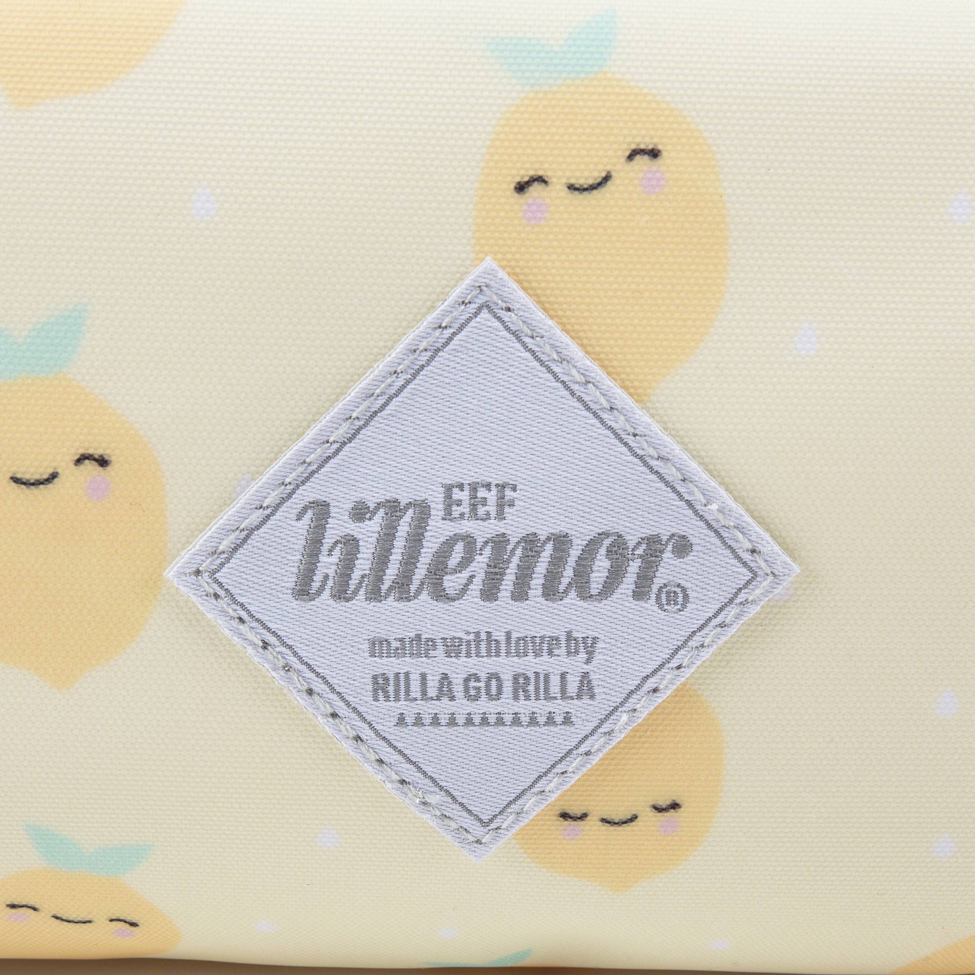 Trousse à Crayons Citron Jaune pour Filles (21 x 11cm)