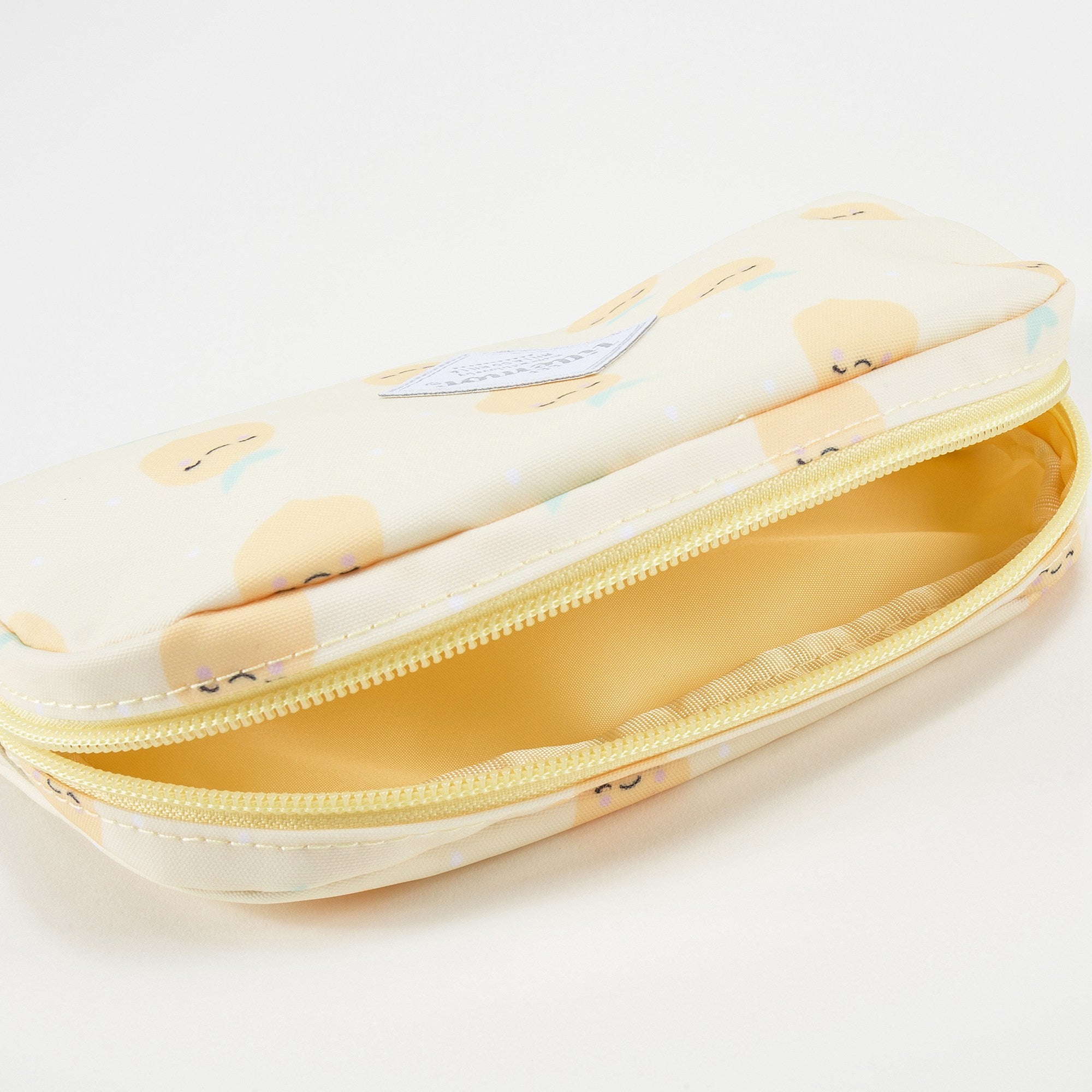 Trousse à Crayons Citron Jaune pour Filles (21 x 11cm)