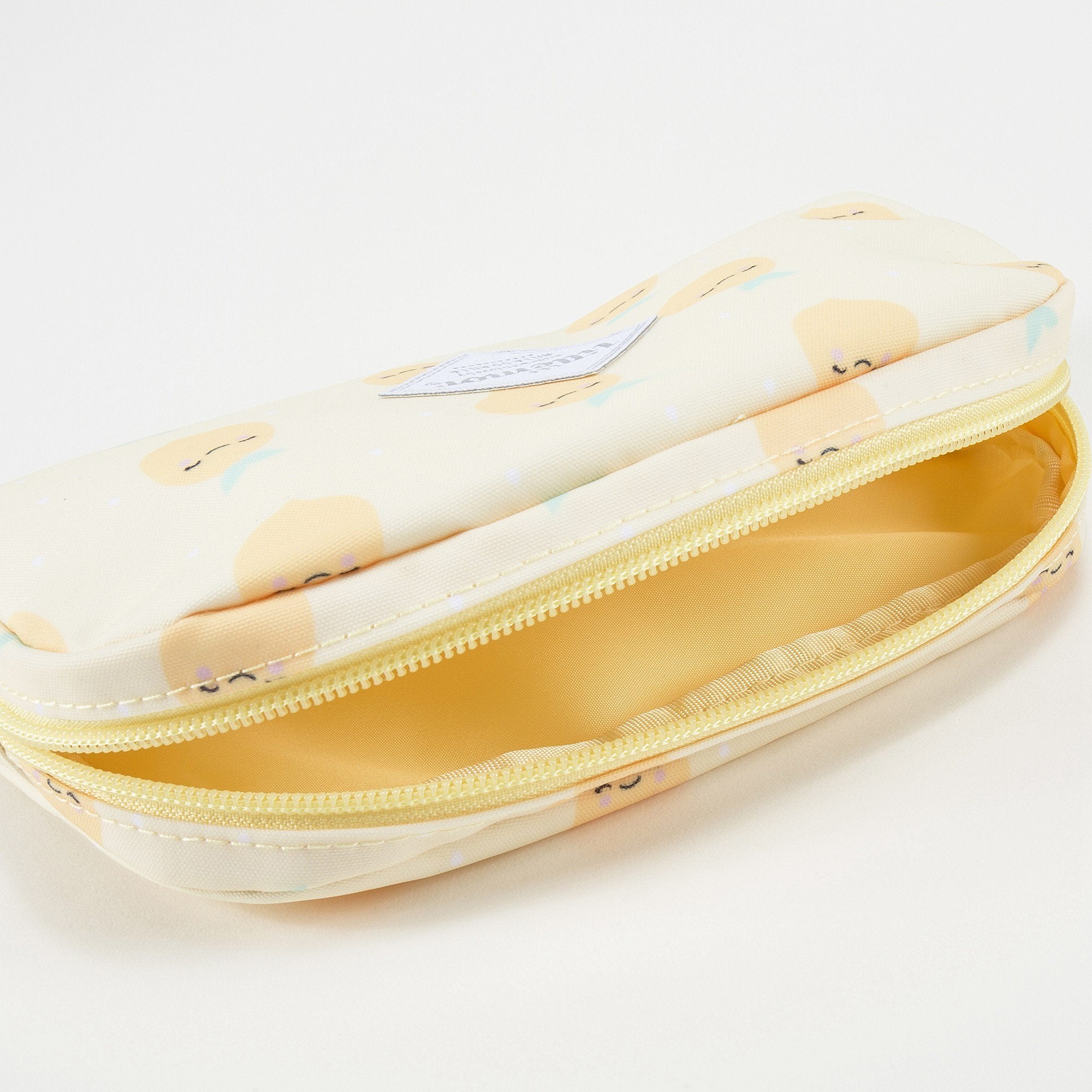 Trousse à Crayons Citron Jaune pour Filles (21 x 11cm)