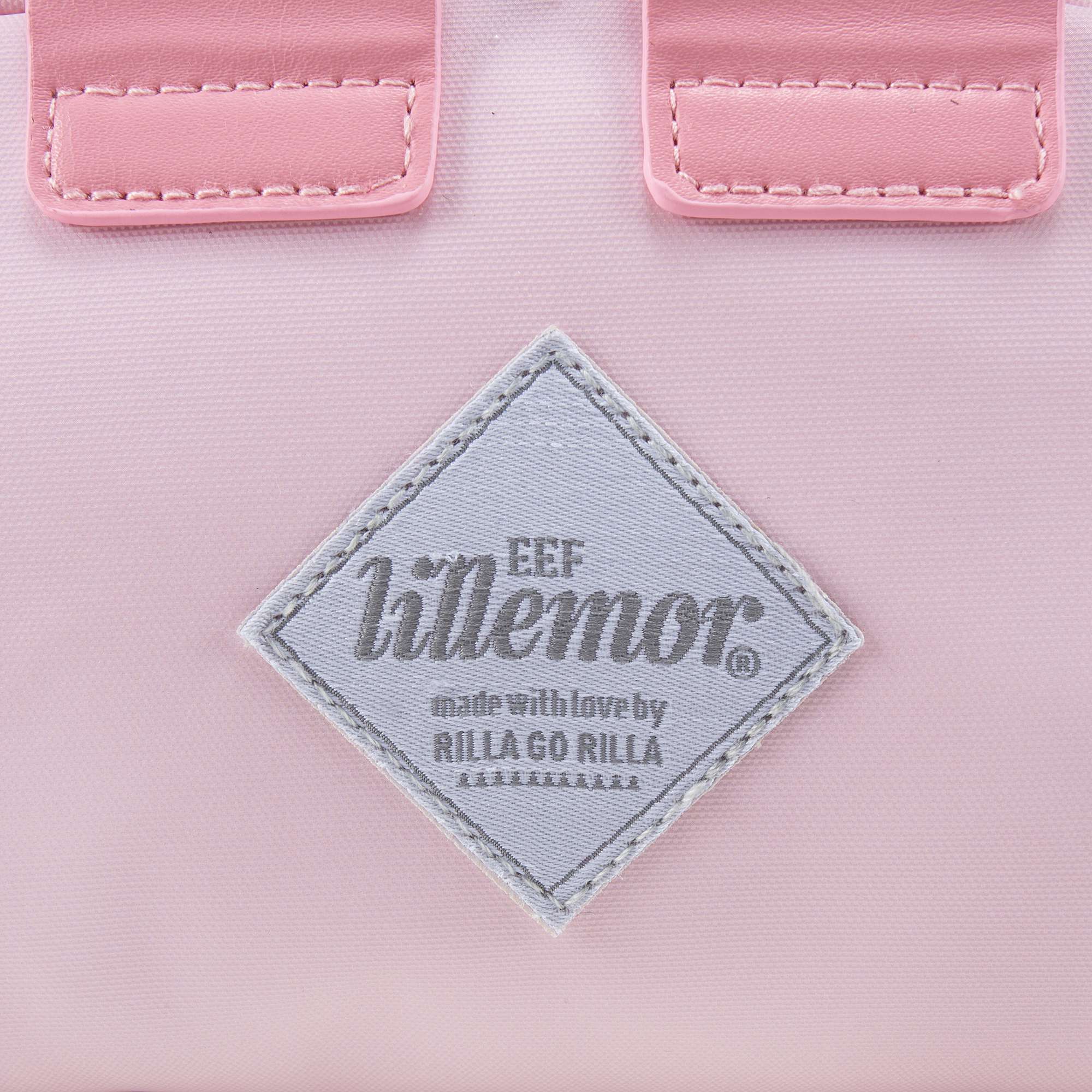 Trousse à crayons rose clair avec motif lapin pour fille (21 x 11 cm)
