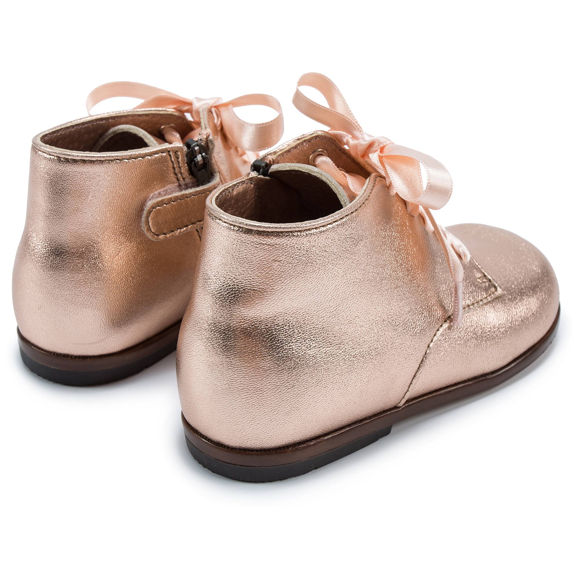 Chaussures dorées pour bébés filles