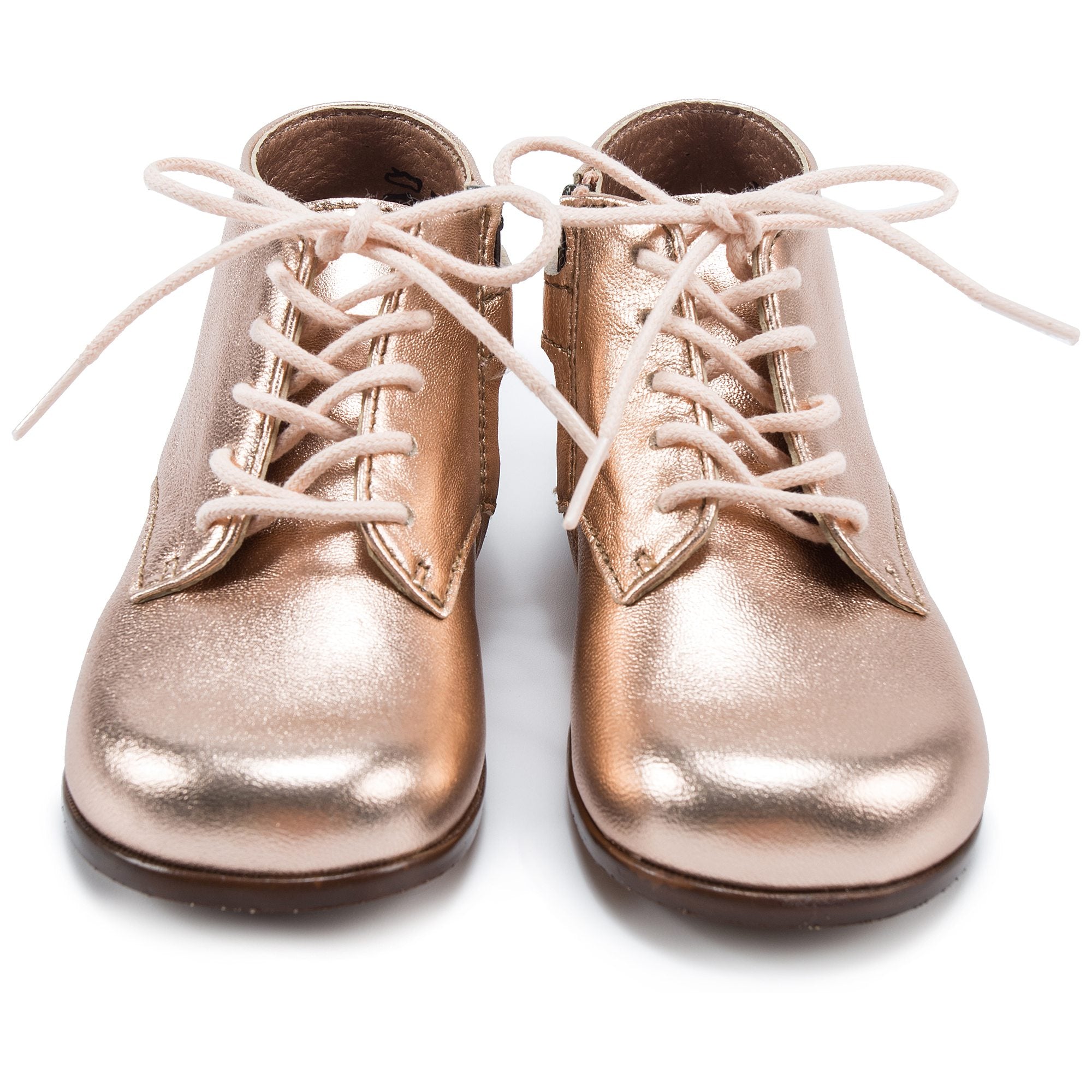 Chaussures dorées pour bébés filles