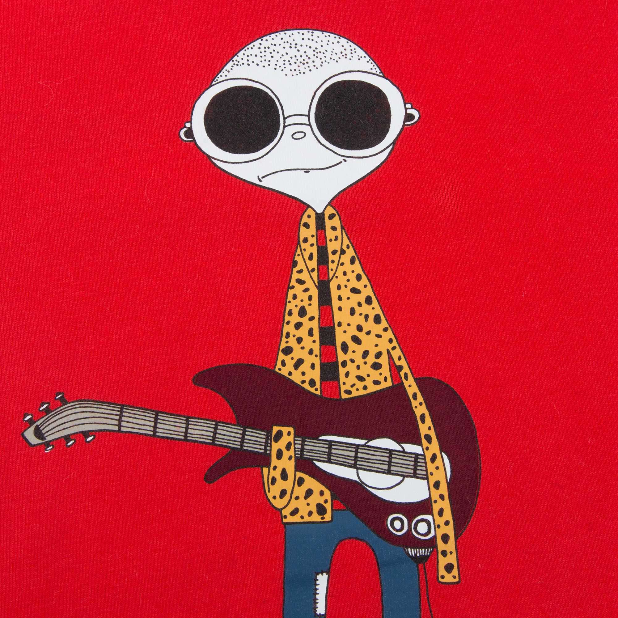 Boys Red Cotton T-shirt