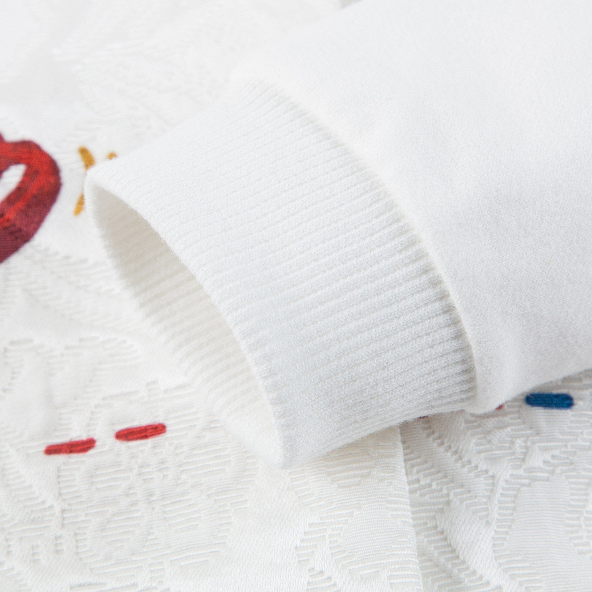 Baby Girls White Ivory Brocade Top