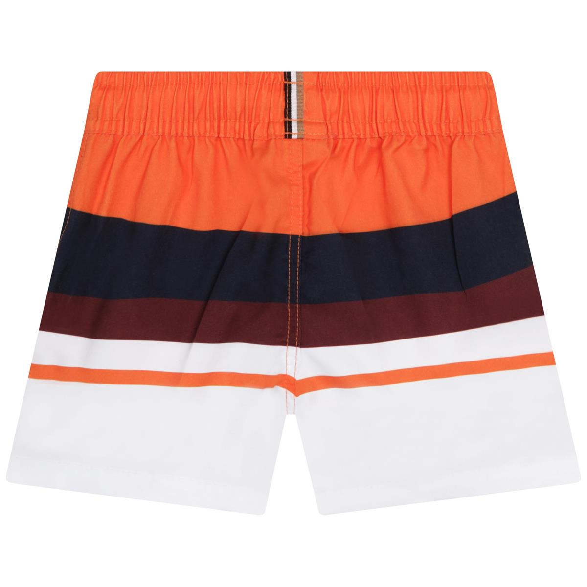 Baby Boys Orange Swim Shorts