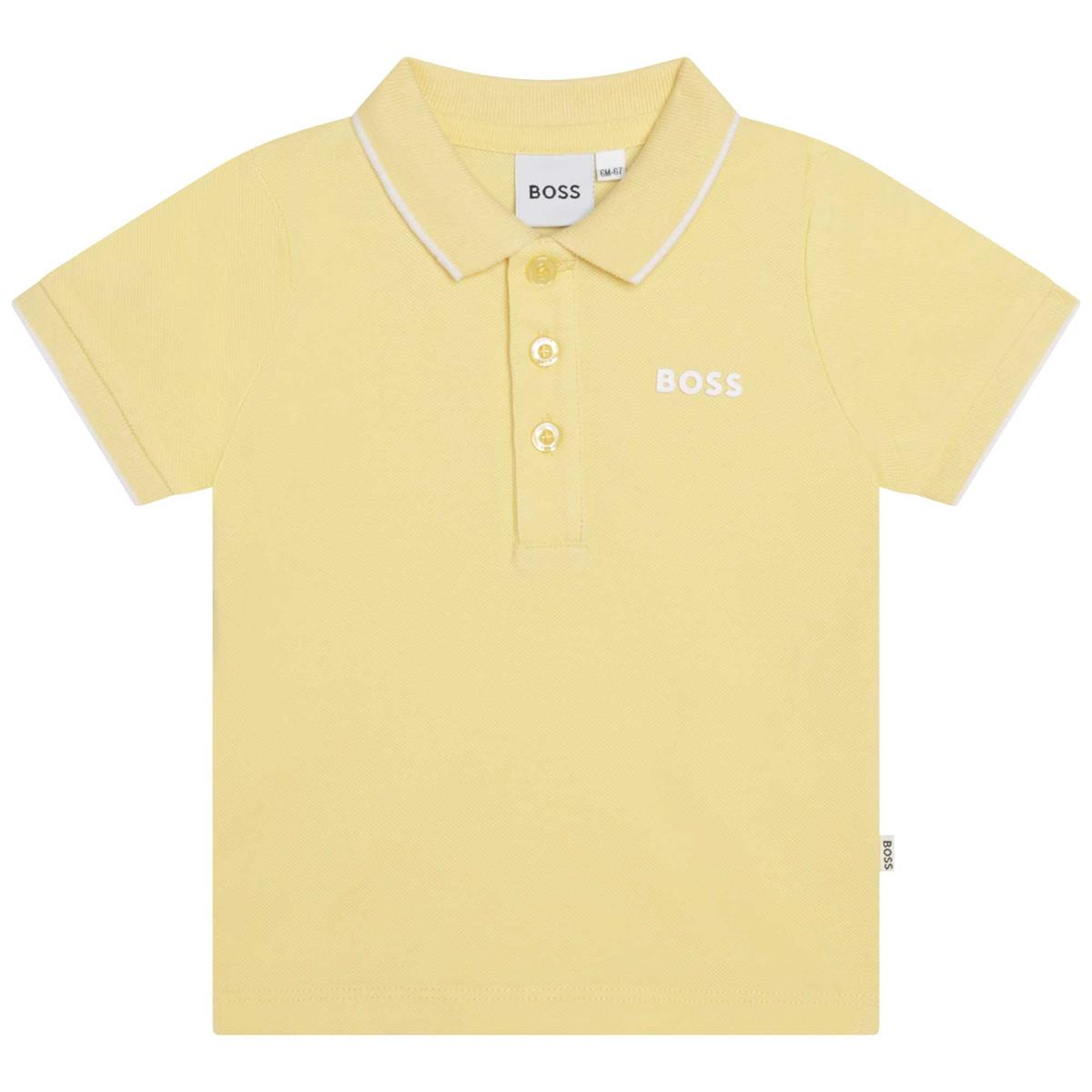 Baby Boys Yellow Polo Shirt