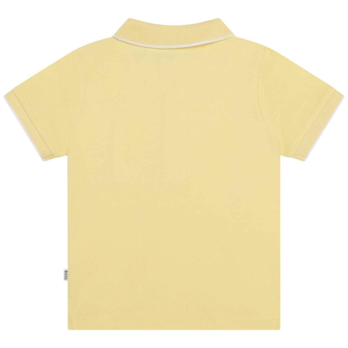 Baby Boys Yellow Polo Shirt