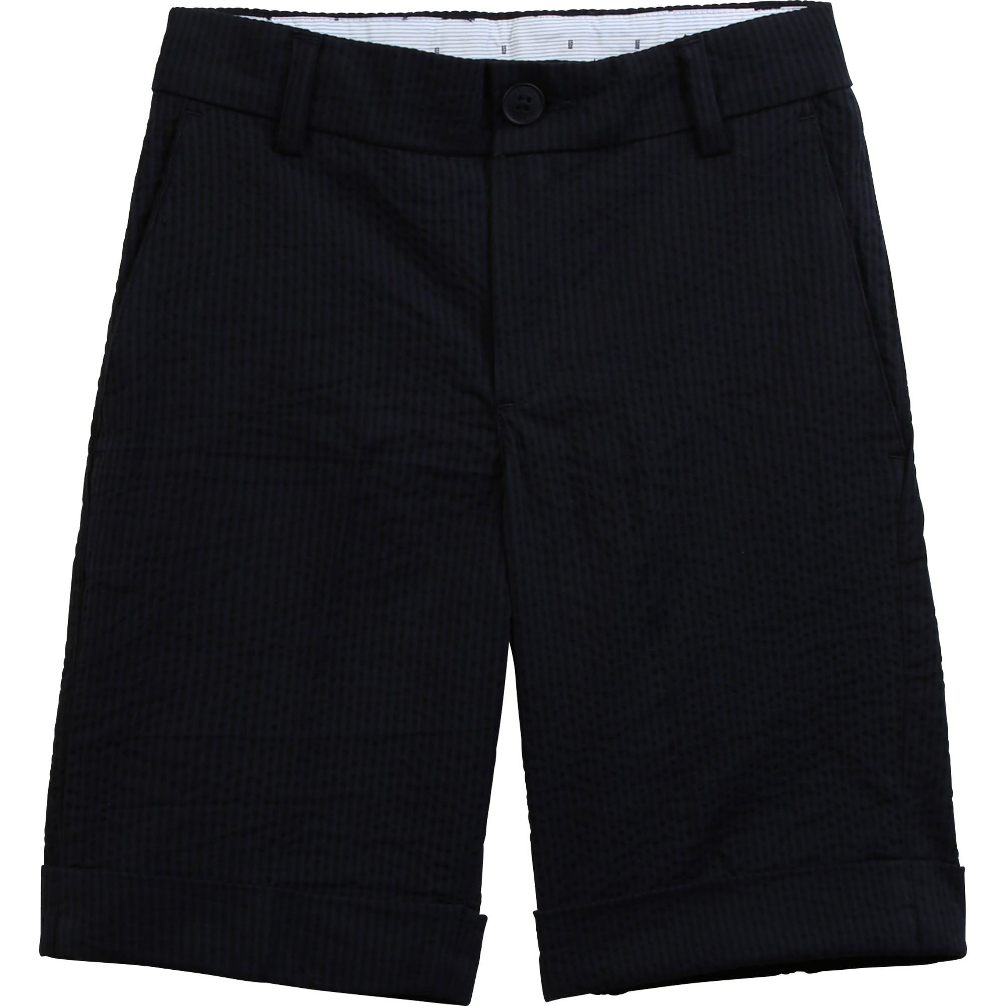 Boys Blue Cotton Shorts