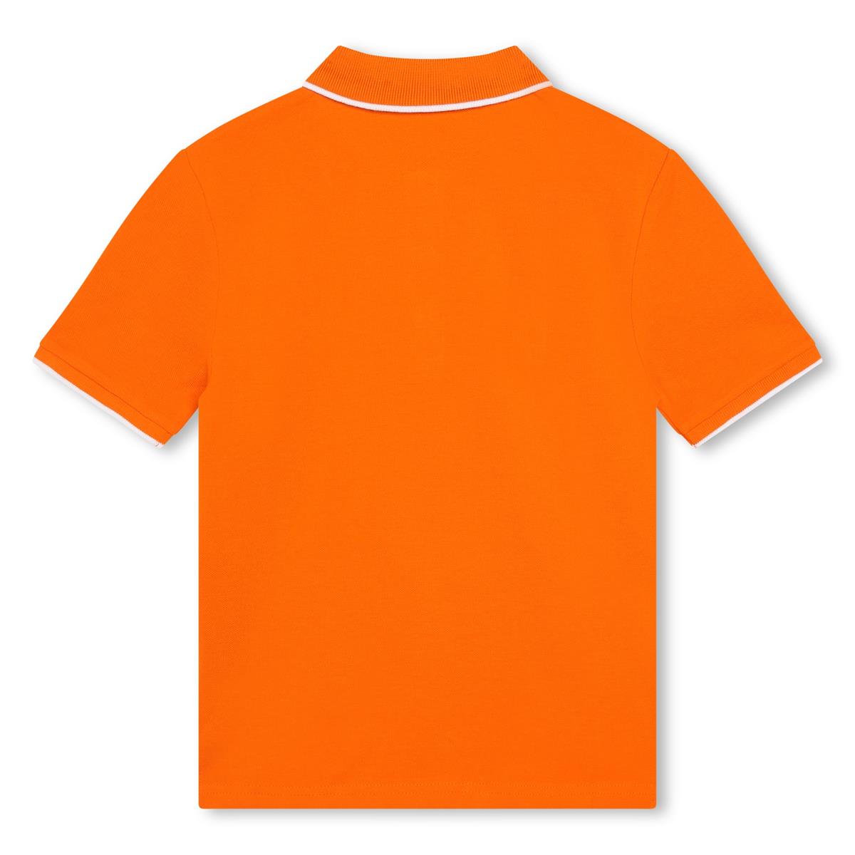 Boys Orange Polo Shirt