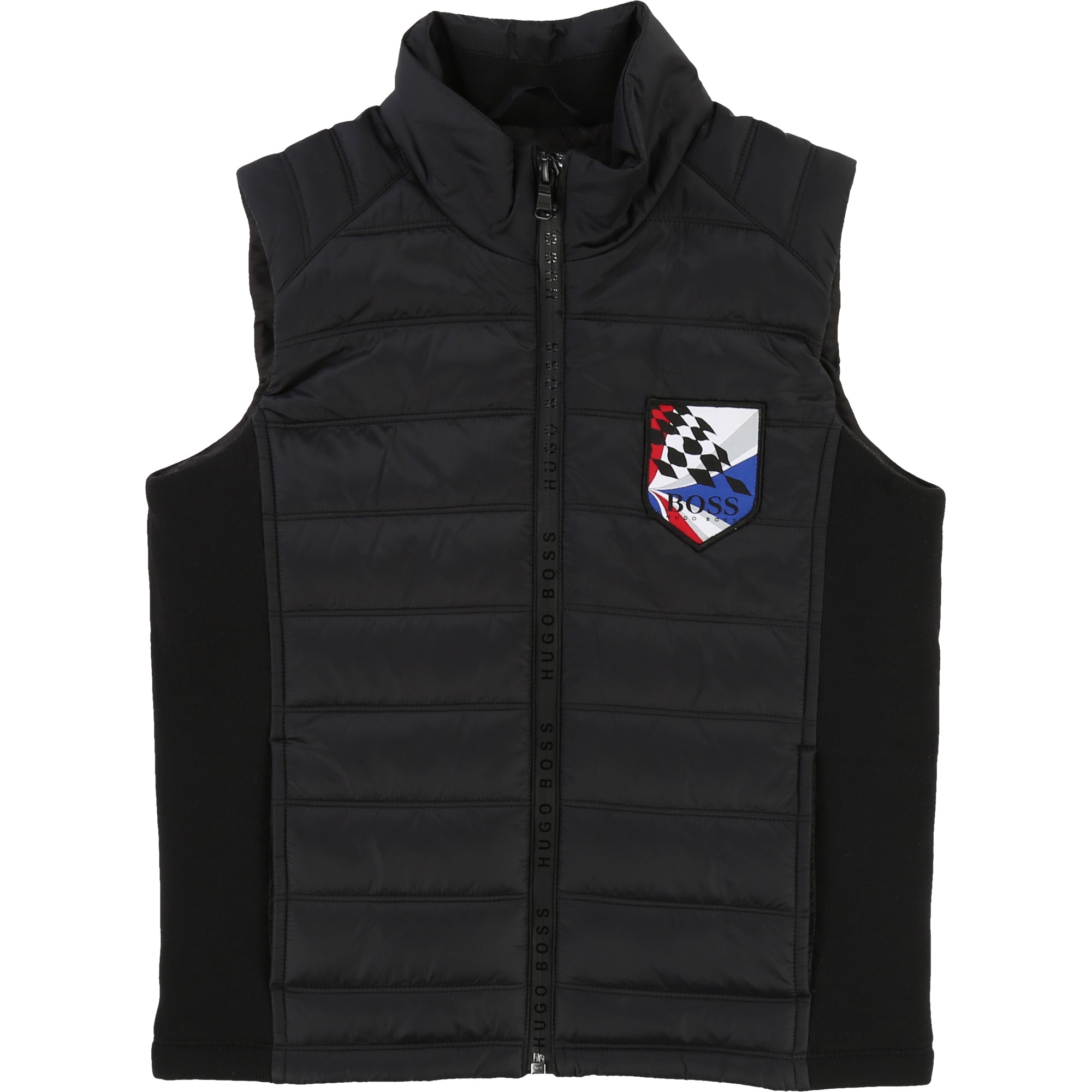 Boys Black Gilet