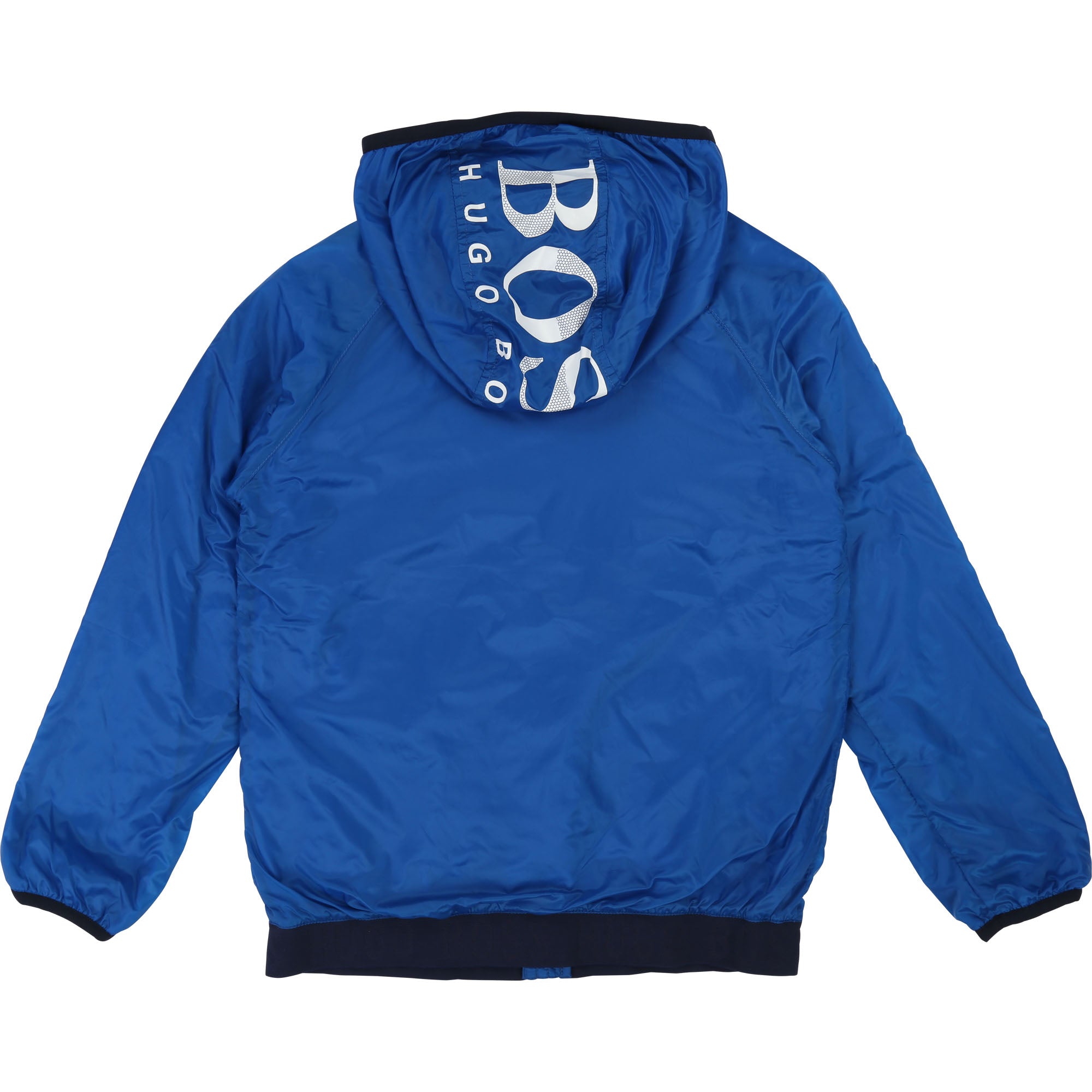 Boys Blue Hooded Coat
