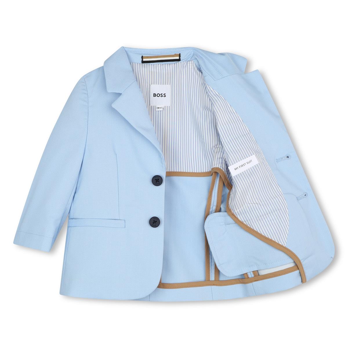 Baby Boys Light Blue Suit