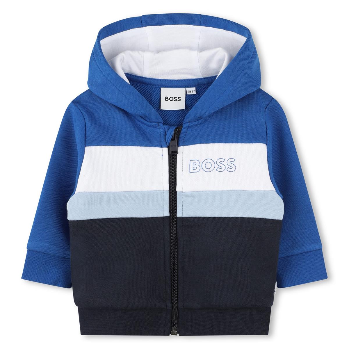Baby Boys Blue Cotton Set